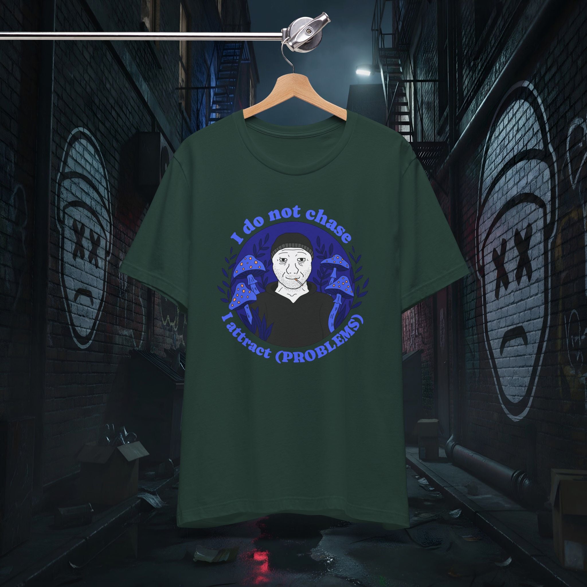 The Problem Magnet - Premium Graphic Tee (Doomer Aesthetic)