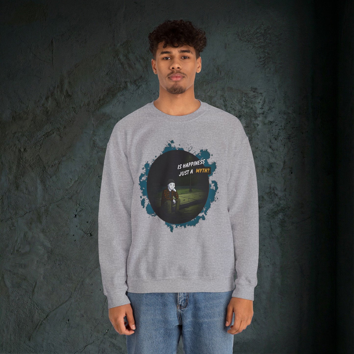 Is Happiness Just A Myth? - Graphic Sweatshirt