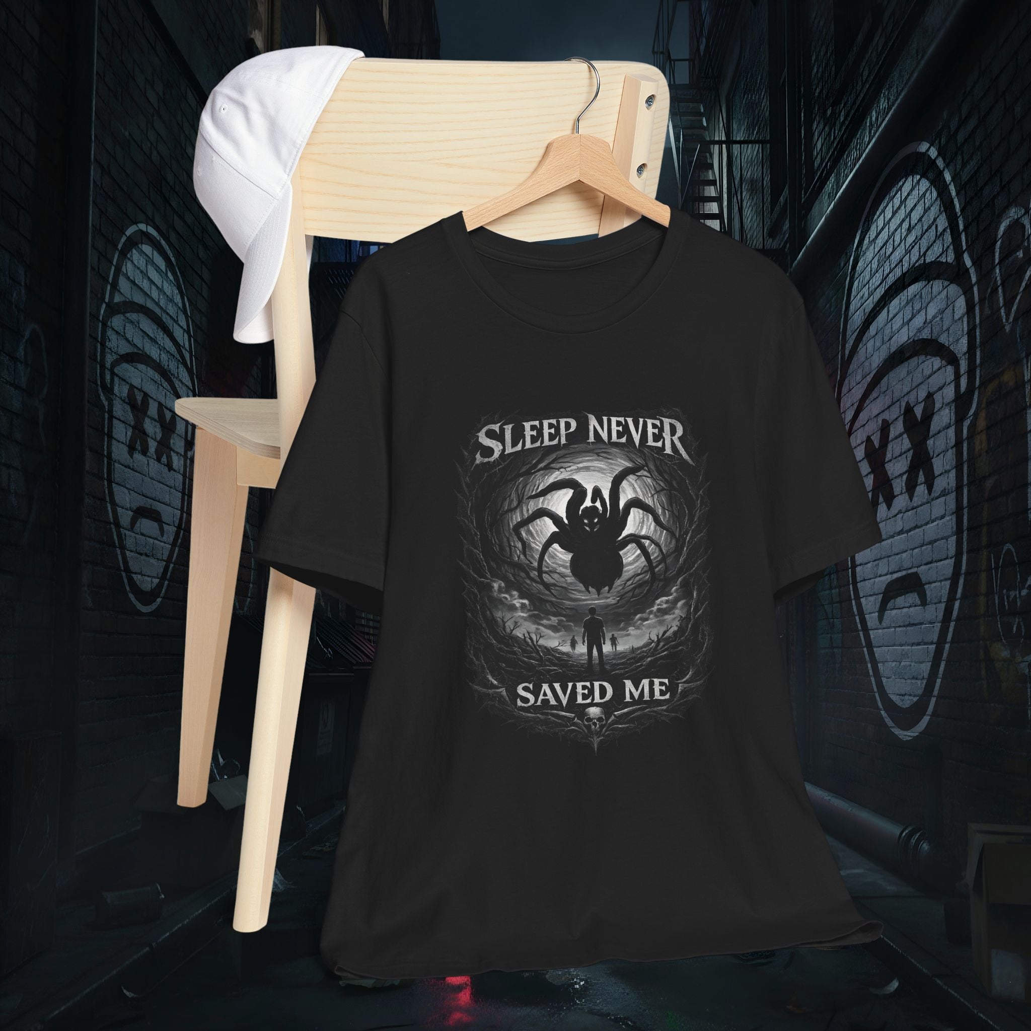 Sleep Never Saved Me - Dark Graphic Tee
