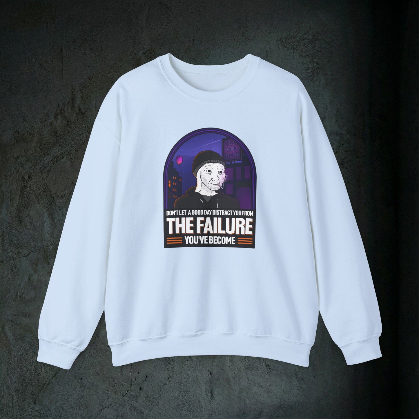 The Failure - Graphic Sweatshirt (Doomer Aesthetic)