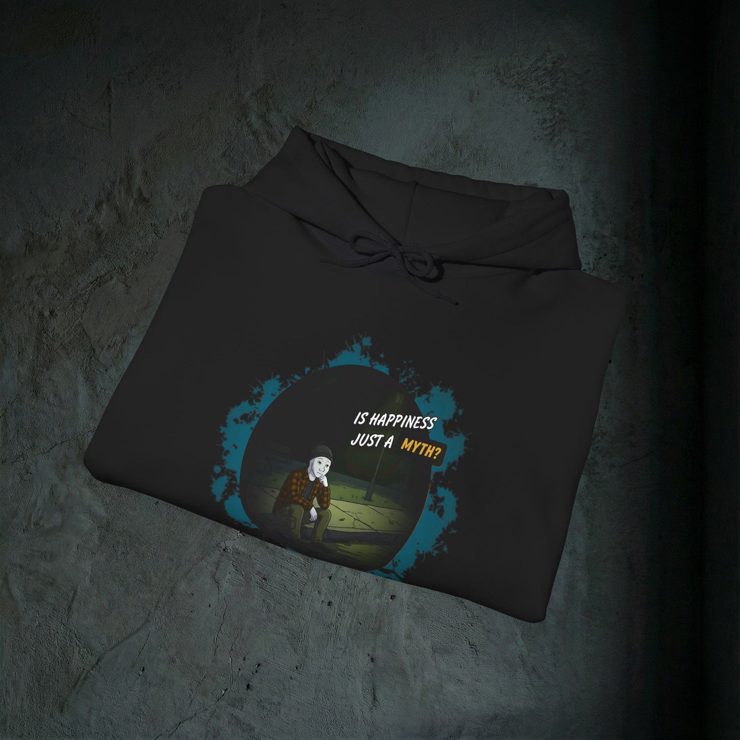 Is Happiness Just A Myth? - Premium Graphic Hoodie
