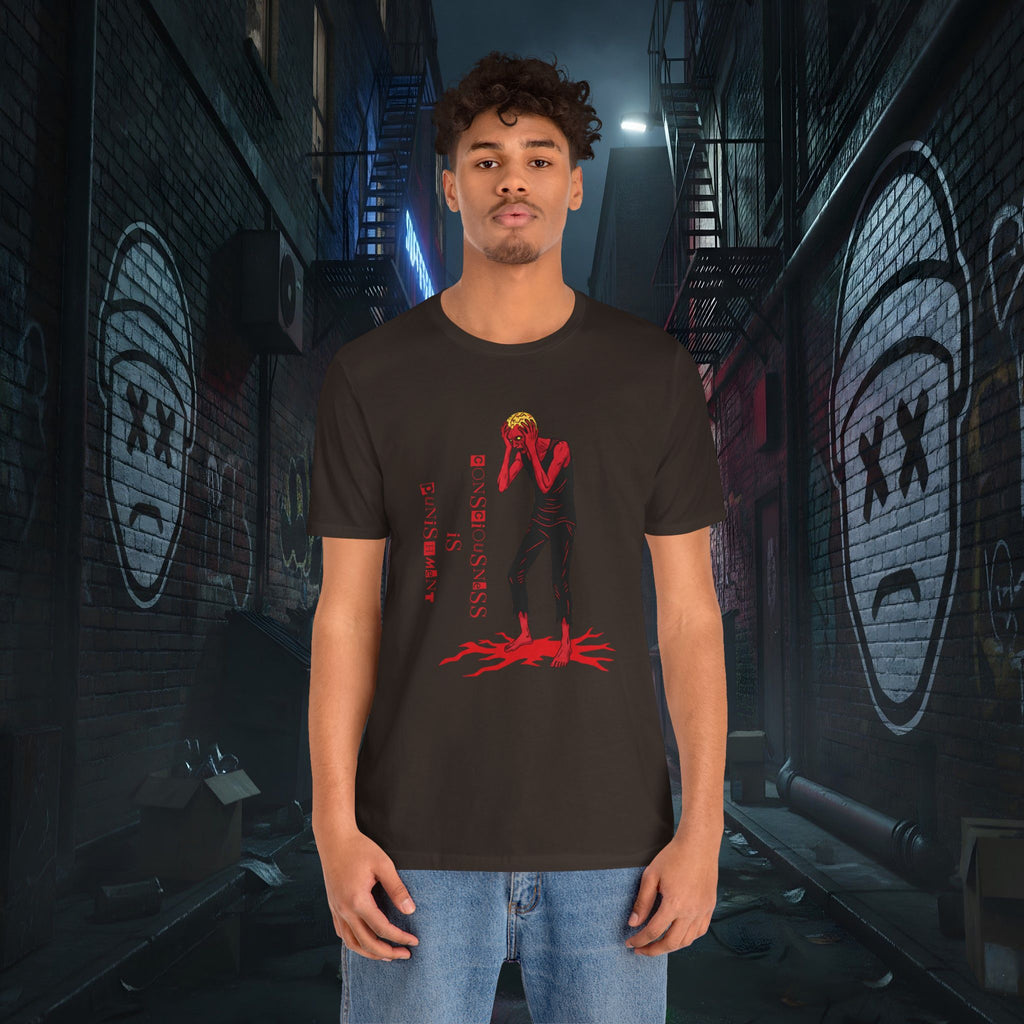 Consciousness Is Punishment - Dark Graphic Tee