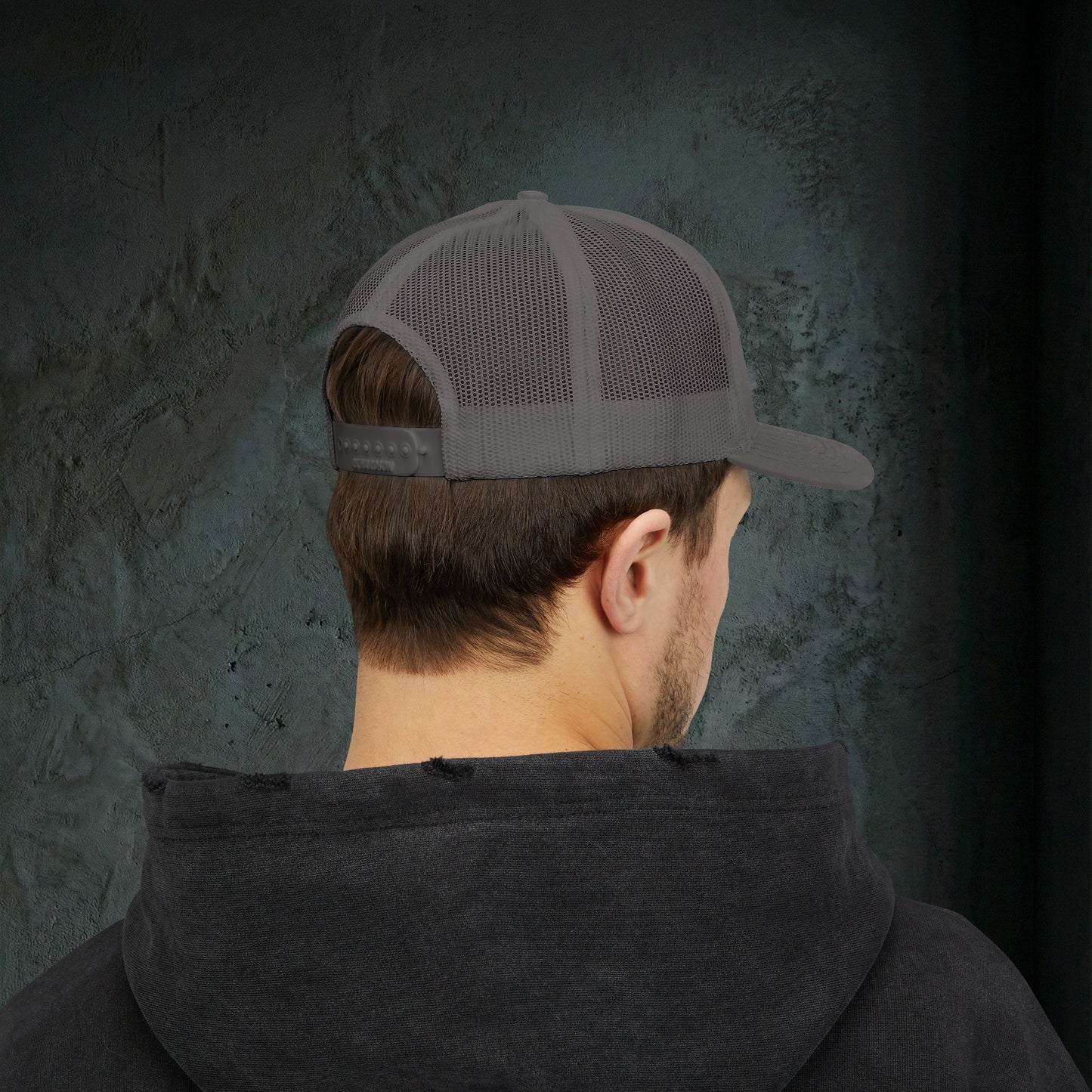 Living vs Existing - Premium Doomer Trucker Hat (Snapback)