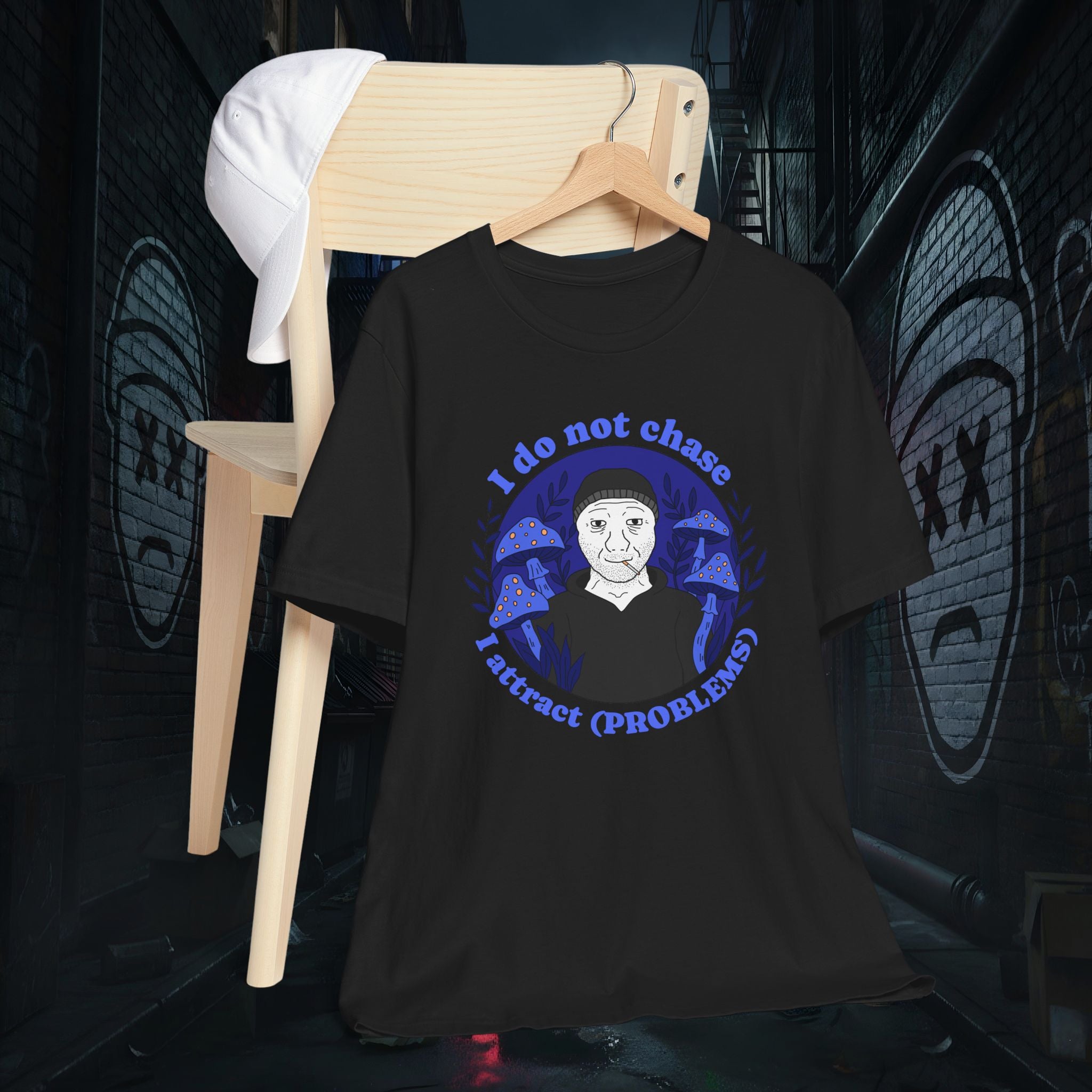 The Problem Magnet - Premium Graphic Tee (Doomer Aesthetic)