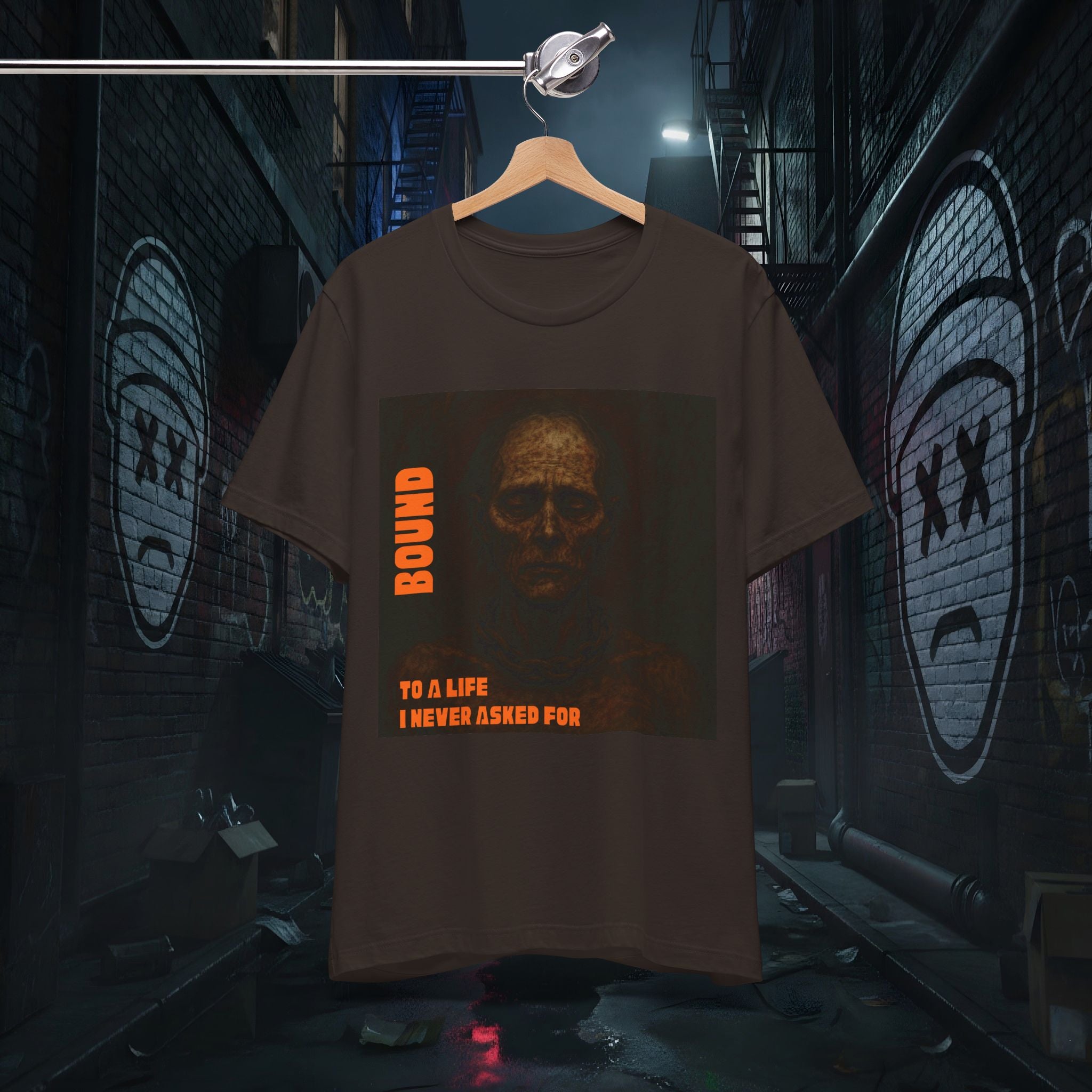 Bound to a Life I Never Asked For - Dark Graphic Tee