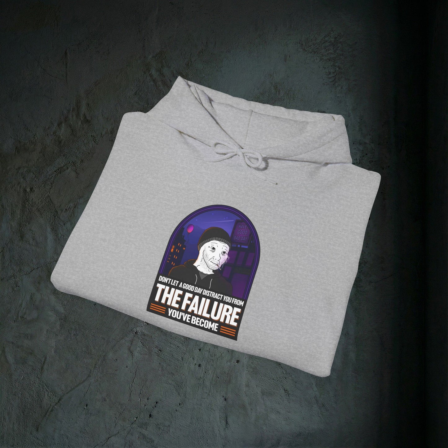 The Failure - Premium Graphic Hoodie (Doomer Aesthetic)