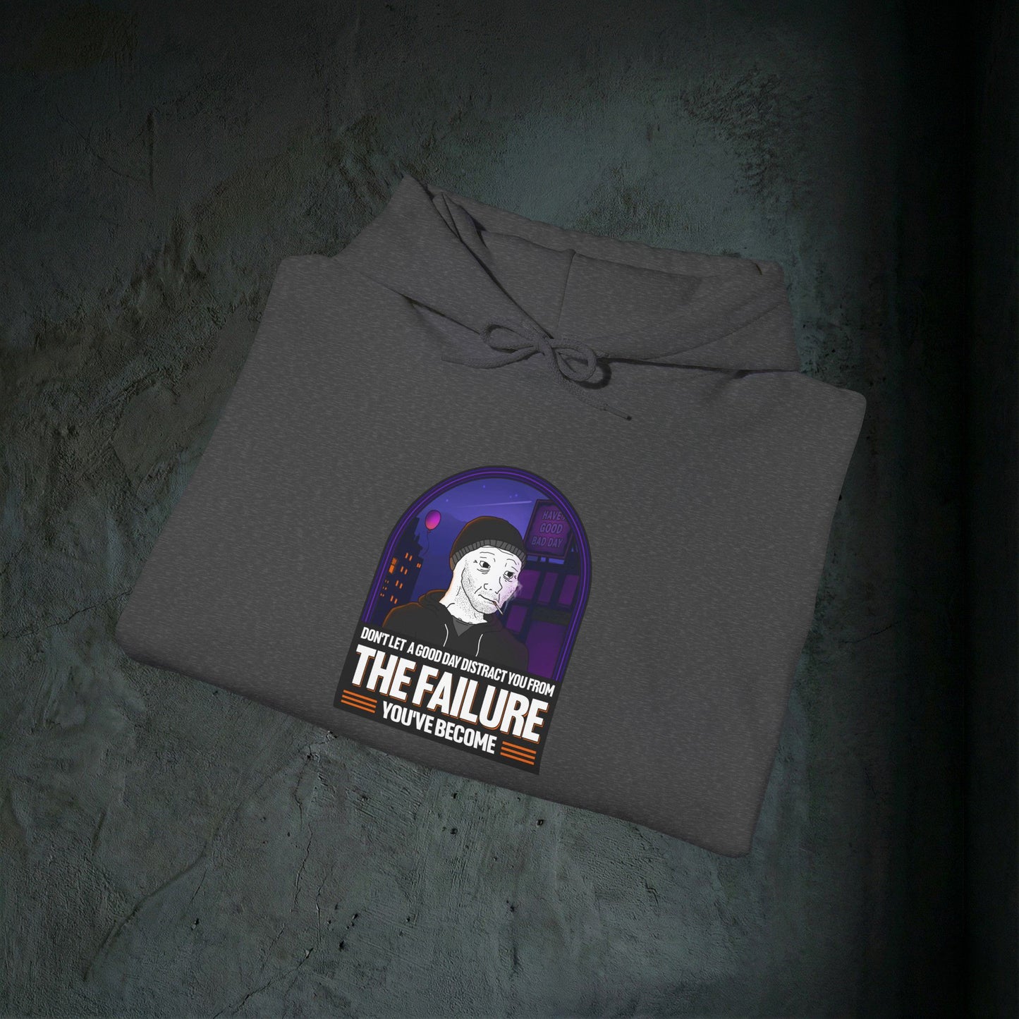The Failure - Premium Graphic Hoodie (Doomer Aesthetic)