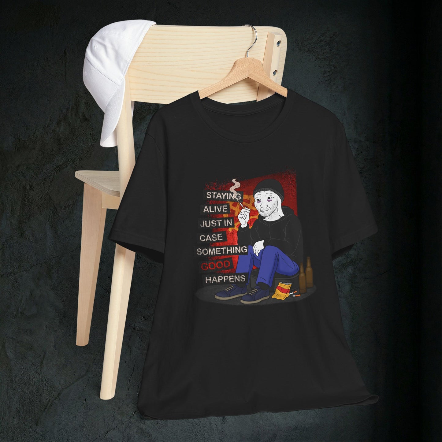 The Survival Instinct Premium Graphic Tee