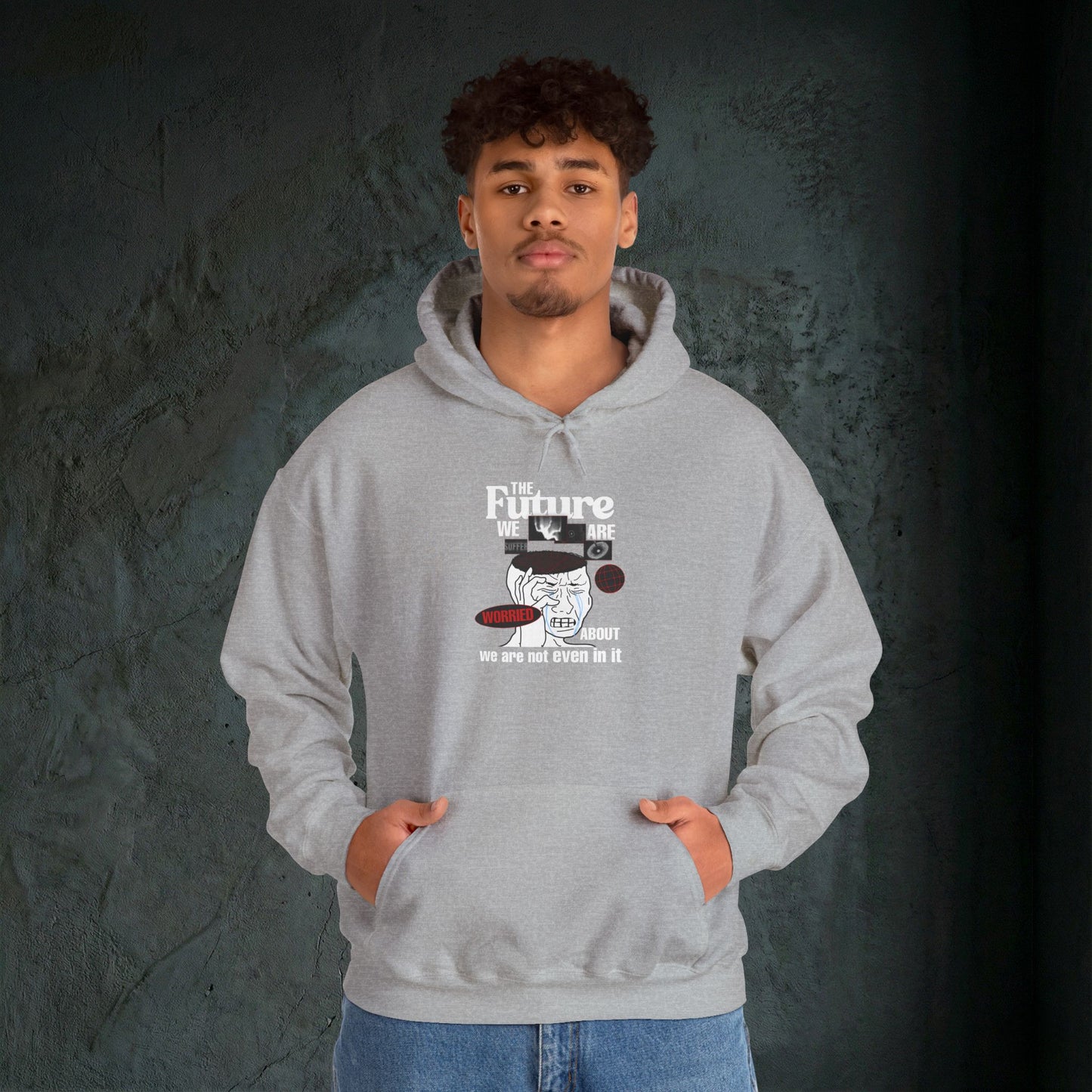 Future Anxiety Graphic Hoodie