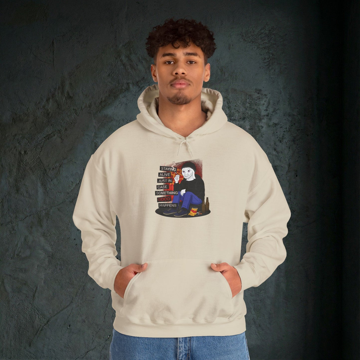 The Survival Instinct Premium Graphic Hoodie