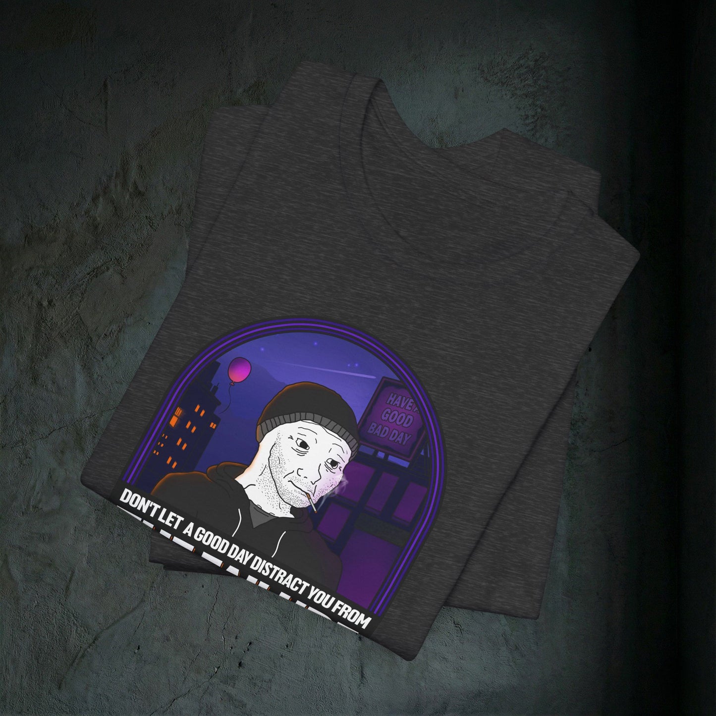 The Failure - Premium Graphic Tee (Doomer Aesthetic)