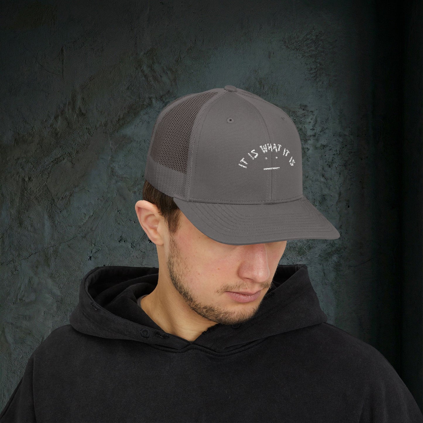 'It Is What It Is' Snapback Trucker Cap