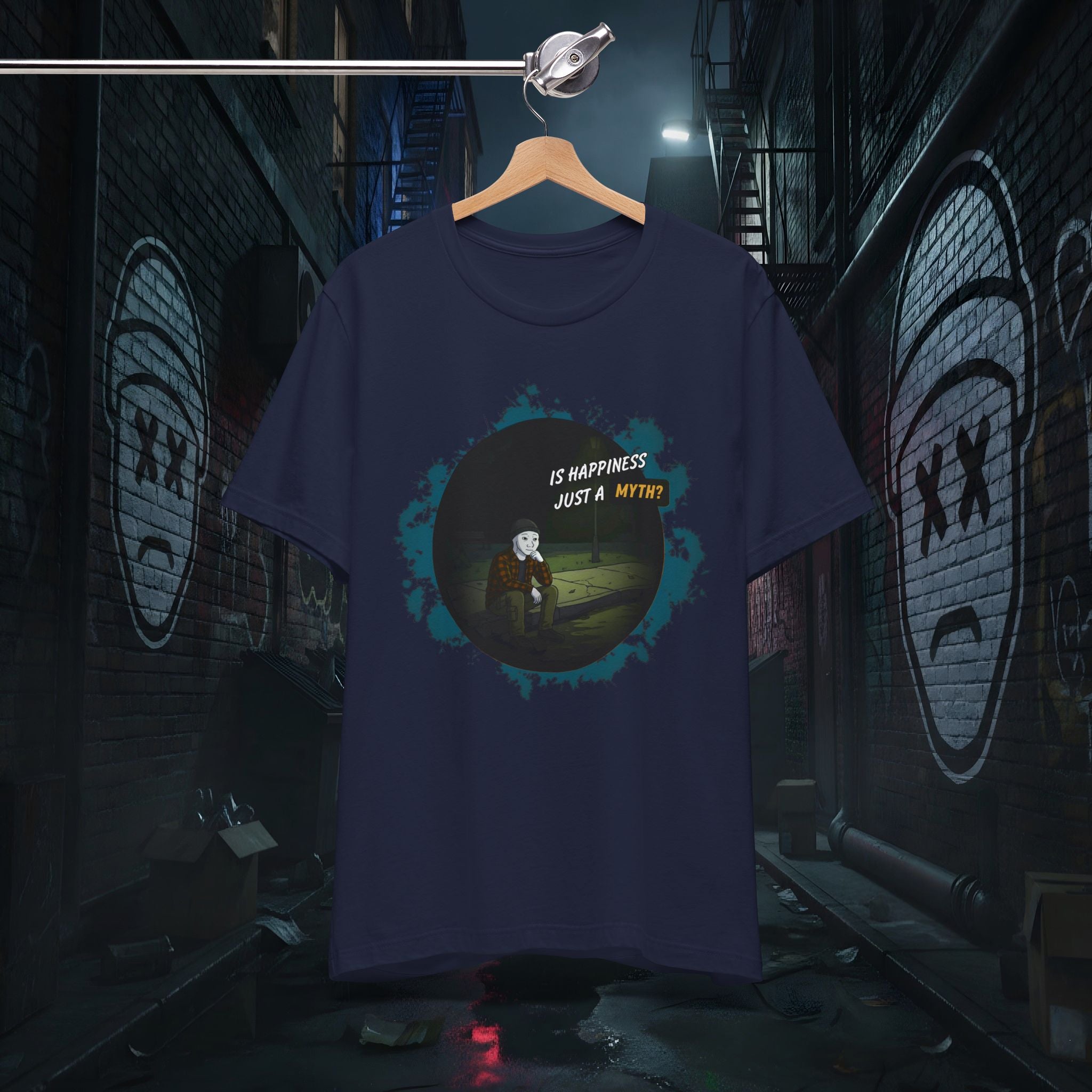 Is Happiness Just A Myth? - Premium Graphic Tee