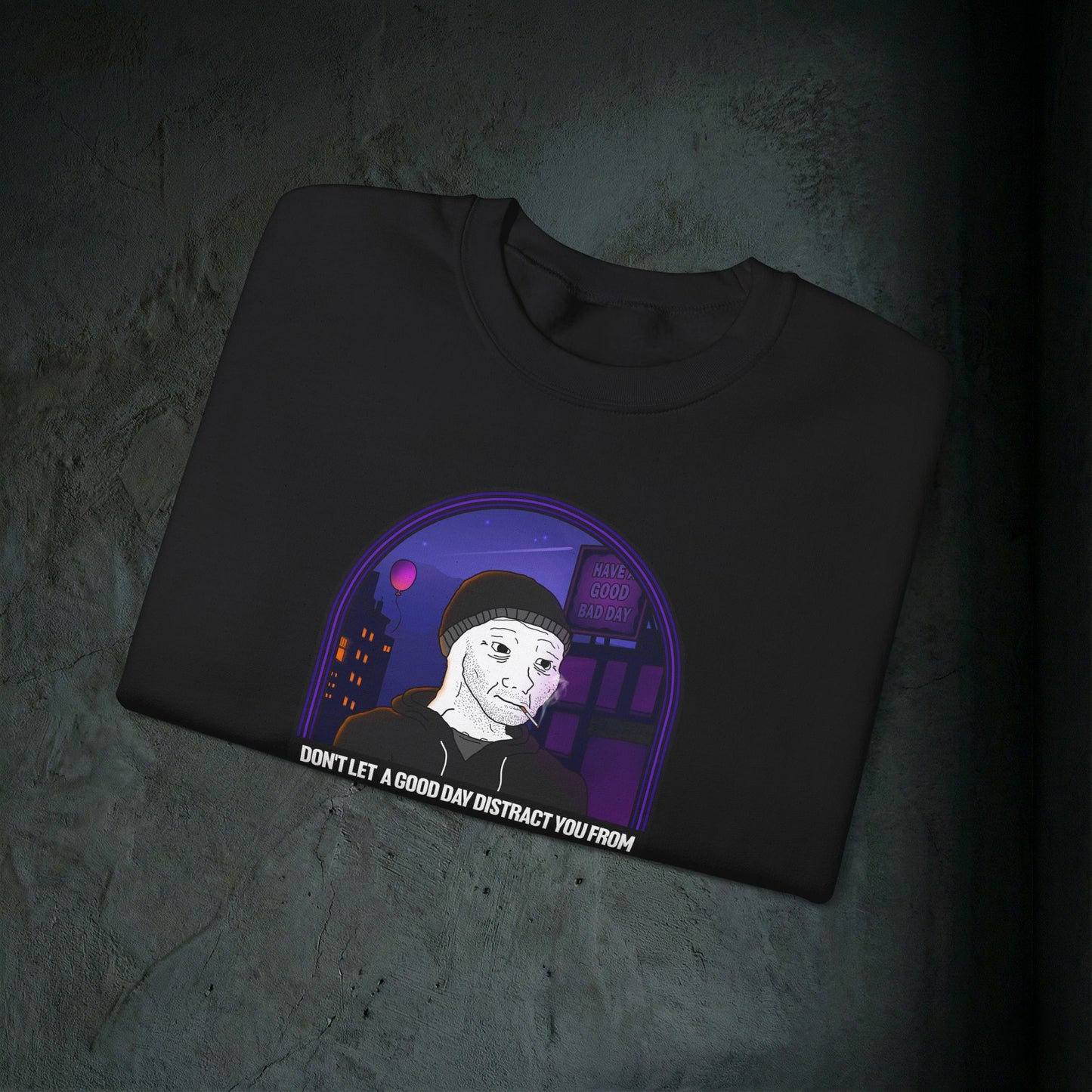 The Failure - Graphic Sweatshirt (Doomer Aesthetic)