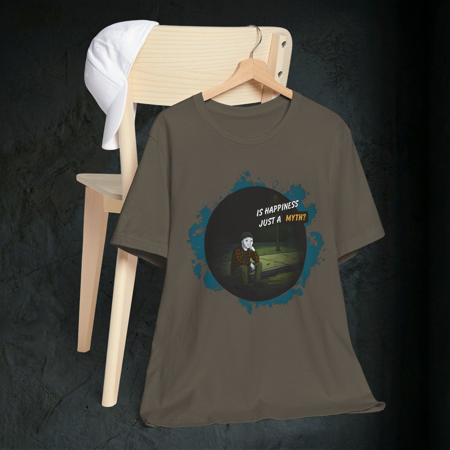 Is Happiness Just A Myth? - Premium Graphic Tee