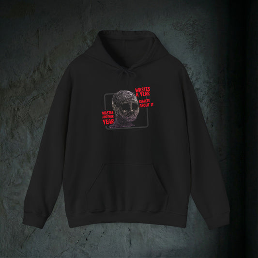 Wastes A Year Graphic Hoodie