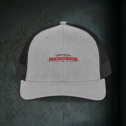Certified Procrastinator - Premium Doomer Trucker Hat