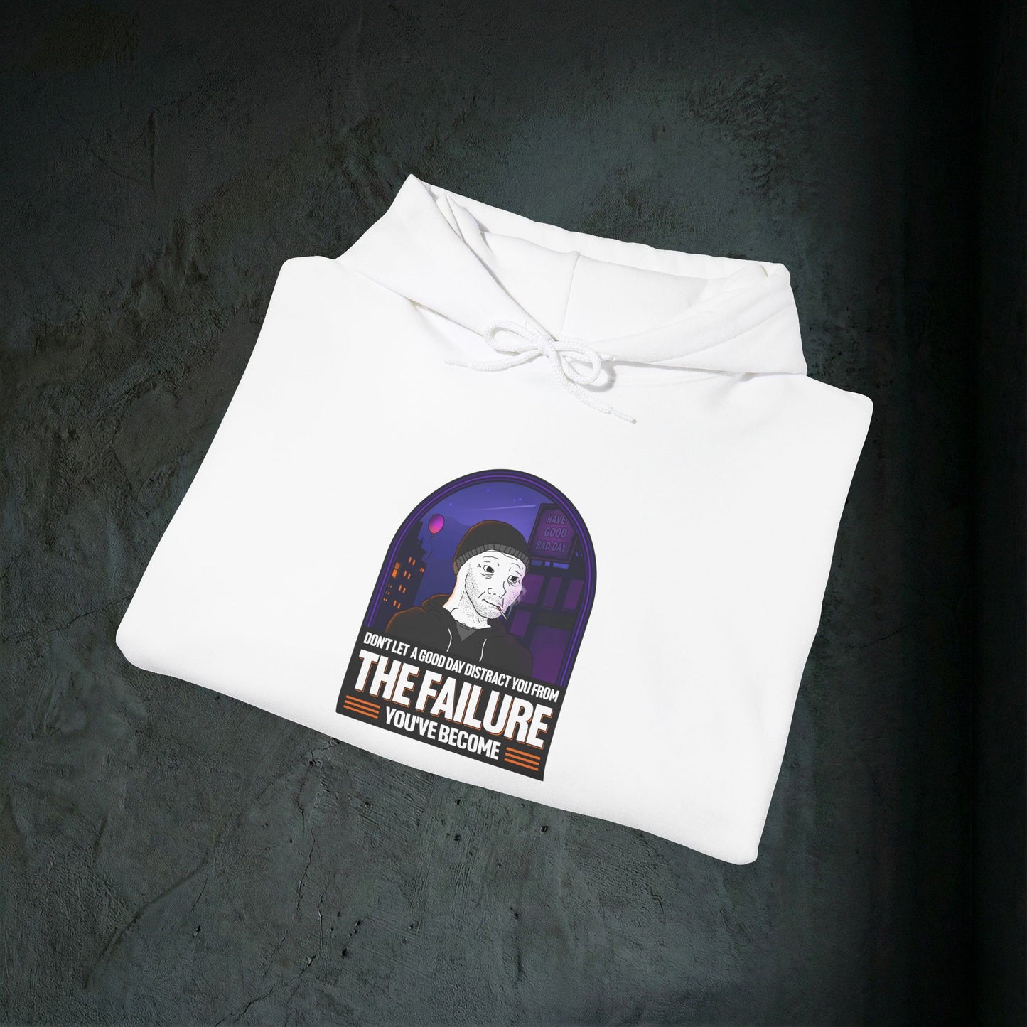 The Failure - Premium Graphic Hoodie (Doomer Aesthetic)