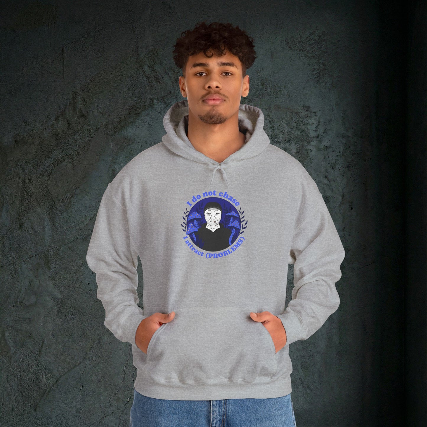 The Problem Magnet - Premium Graphic Hoodie (Doomer Aesthetic)