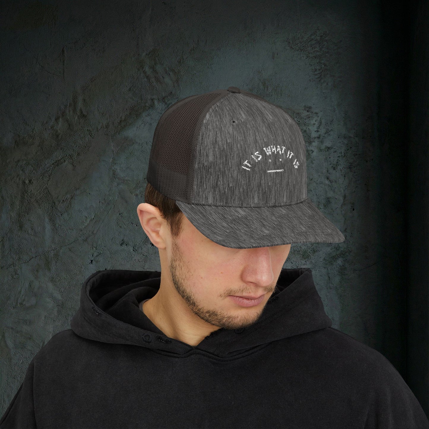 'It Is What It Is' Snapback Trucker Cap