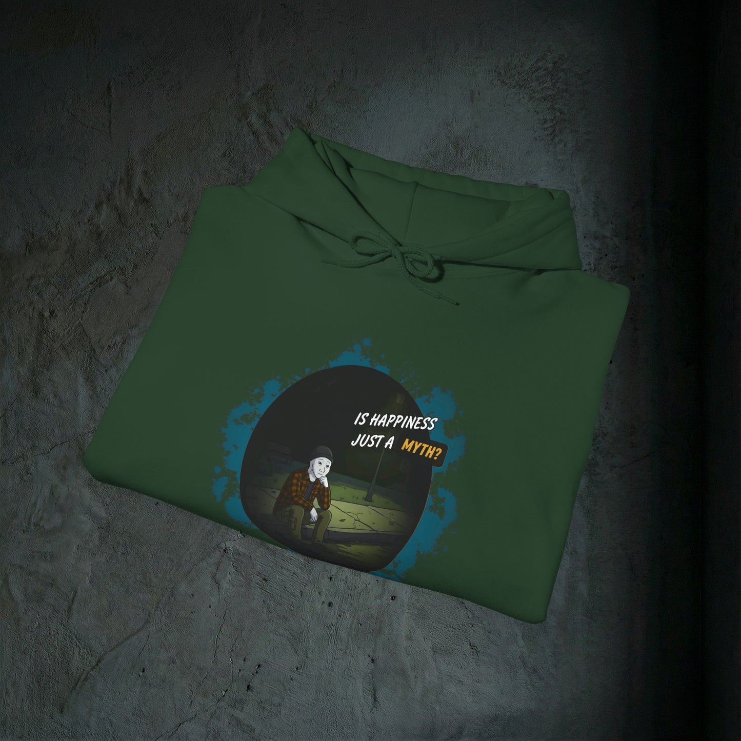 Is Happiness Just A Myth? - Premium Graphic Hoodie