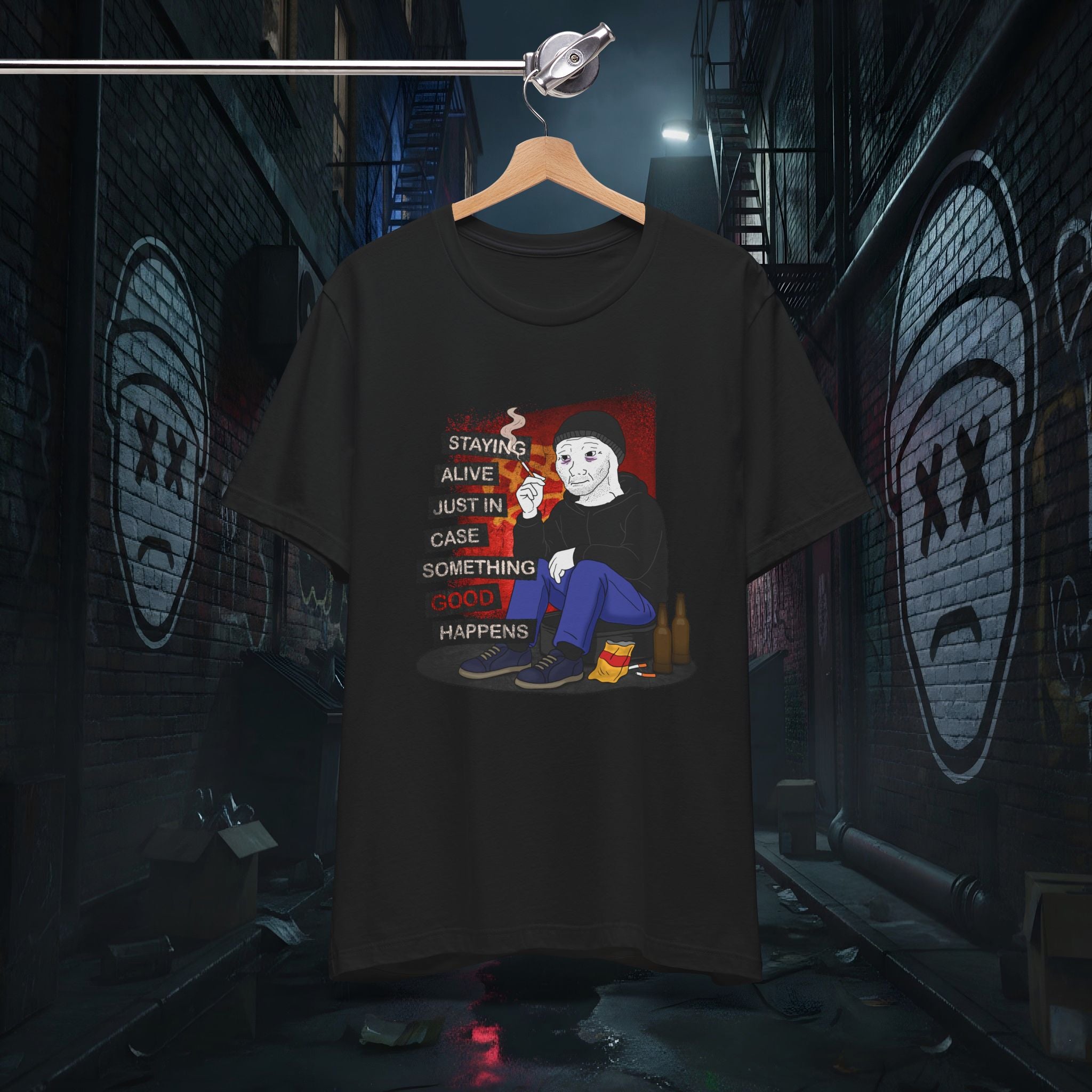 The Survival Instinct Premium Graphic Tee