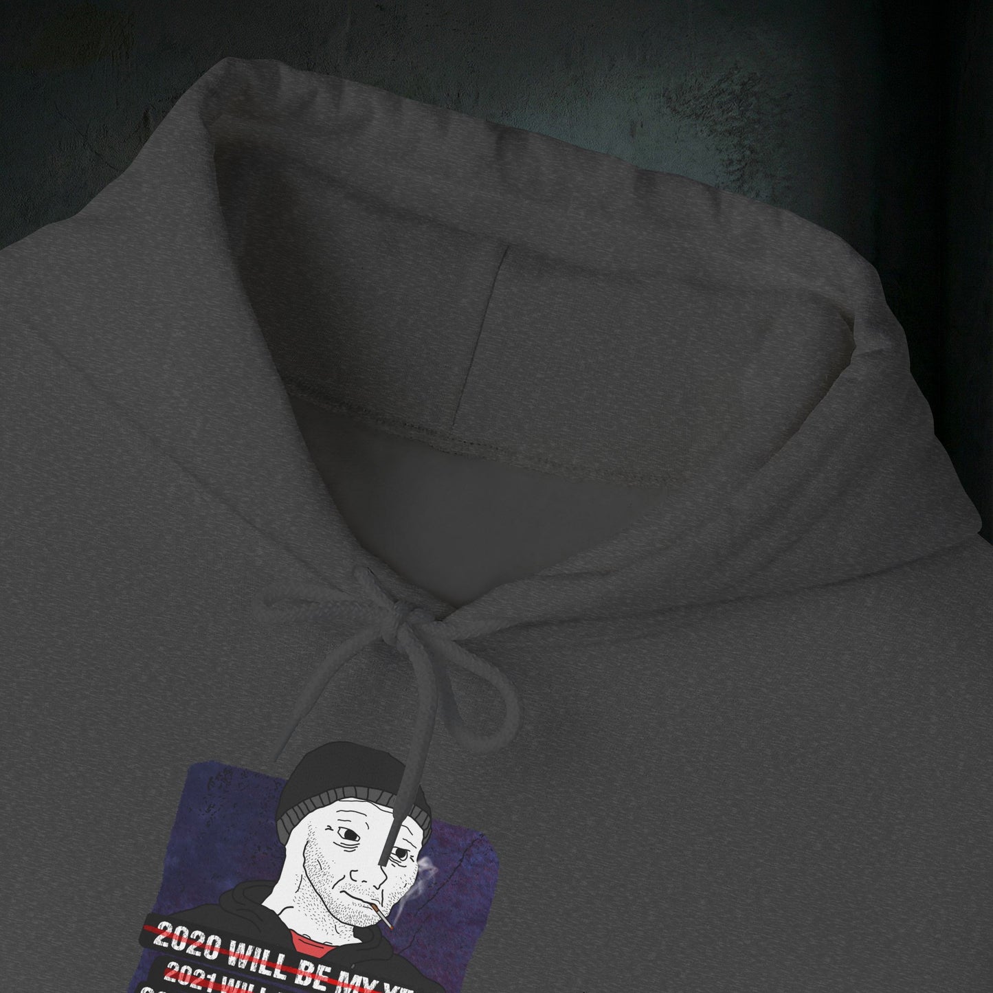 2026 Will Be My Year - Premium Graphic Hoodie (Doomer Aesthetic)