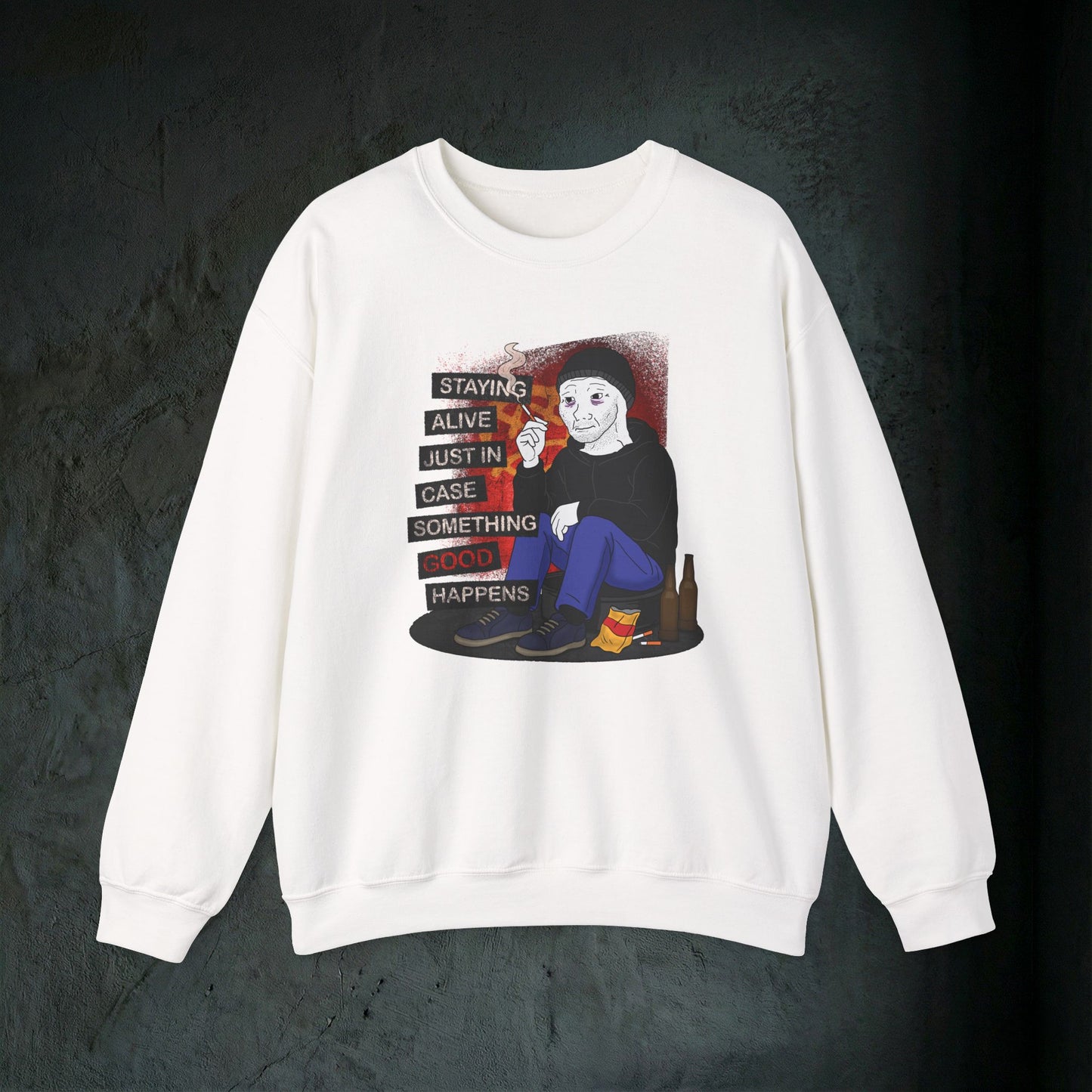 The Survival Instinct Graphic Sweatshirt