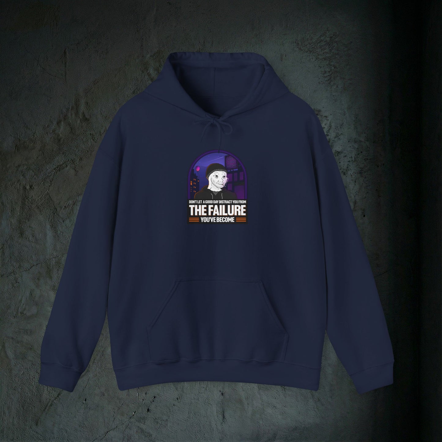 The Failure - Premium Graphic Hoodie (Doomer Aesthetic)