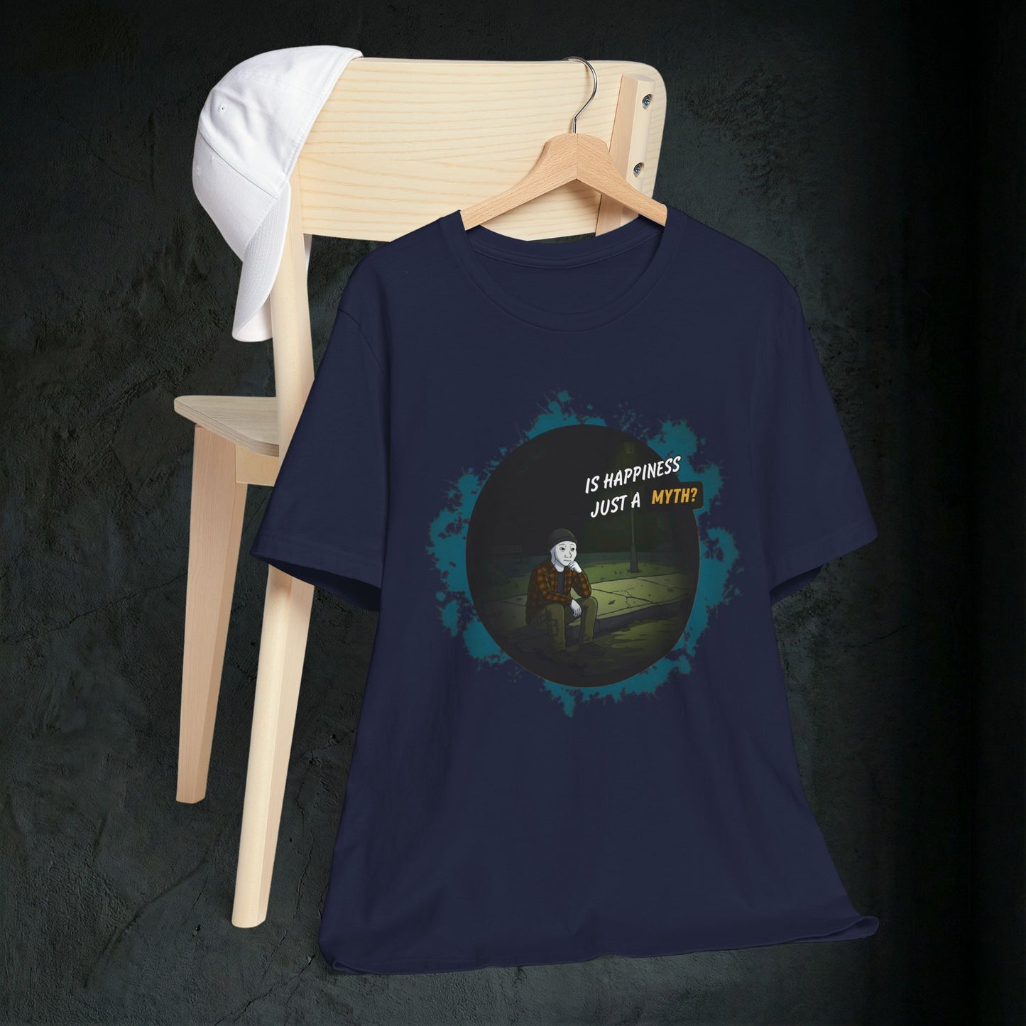 Is Happiness Just A Myth? - Premium Graphic Tee