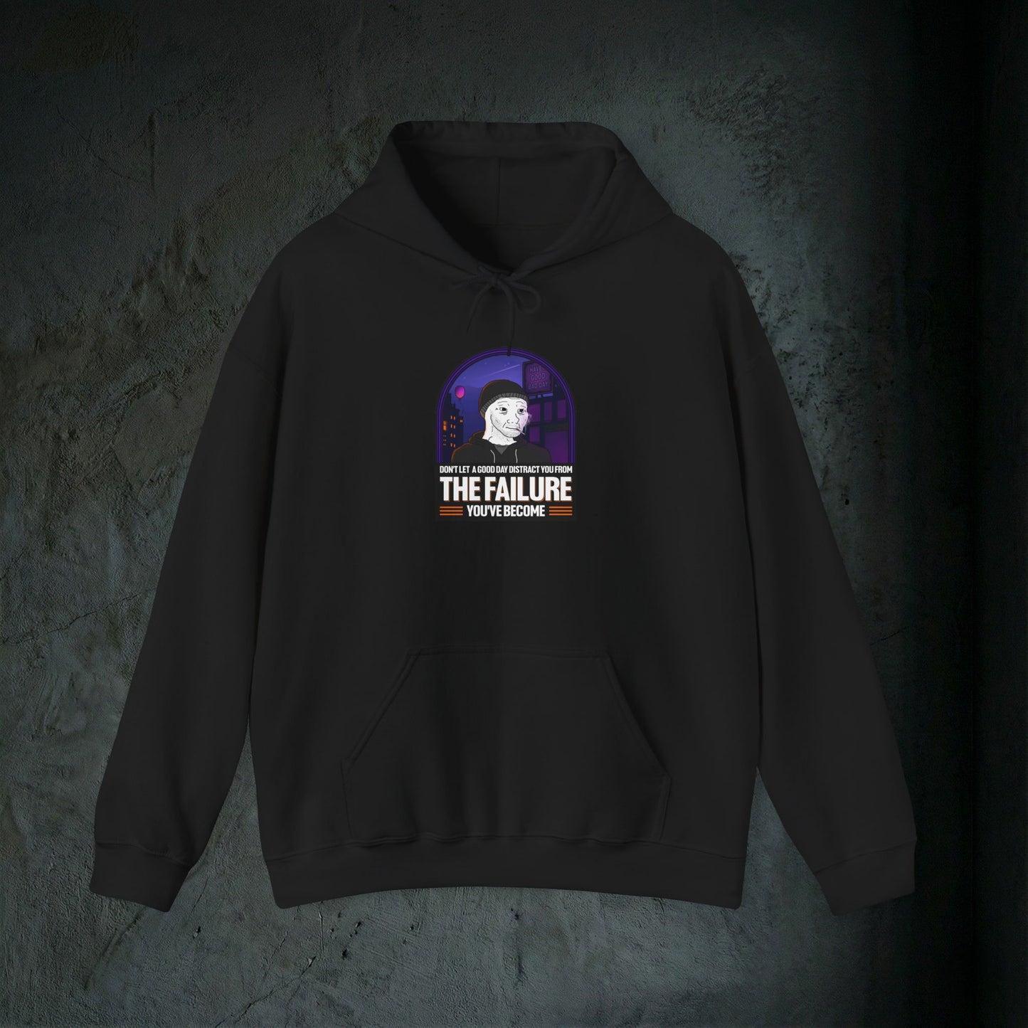 The Failure - Premium Graphic Hoodie (Doomer Aesthetic)