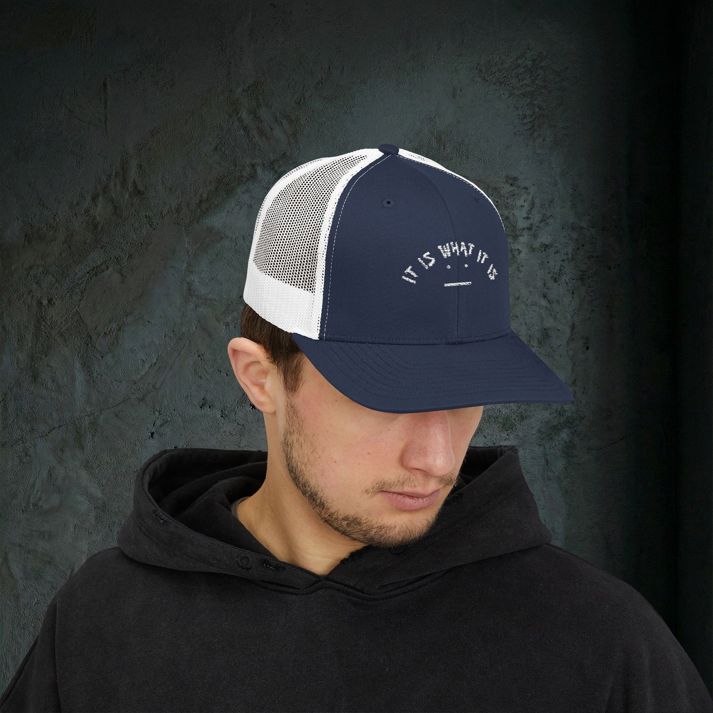 'It Is What It Is' Snapback Trucker Cap