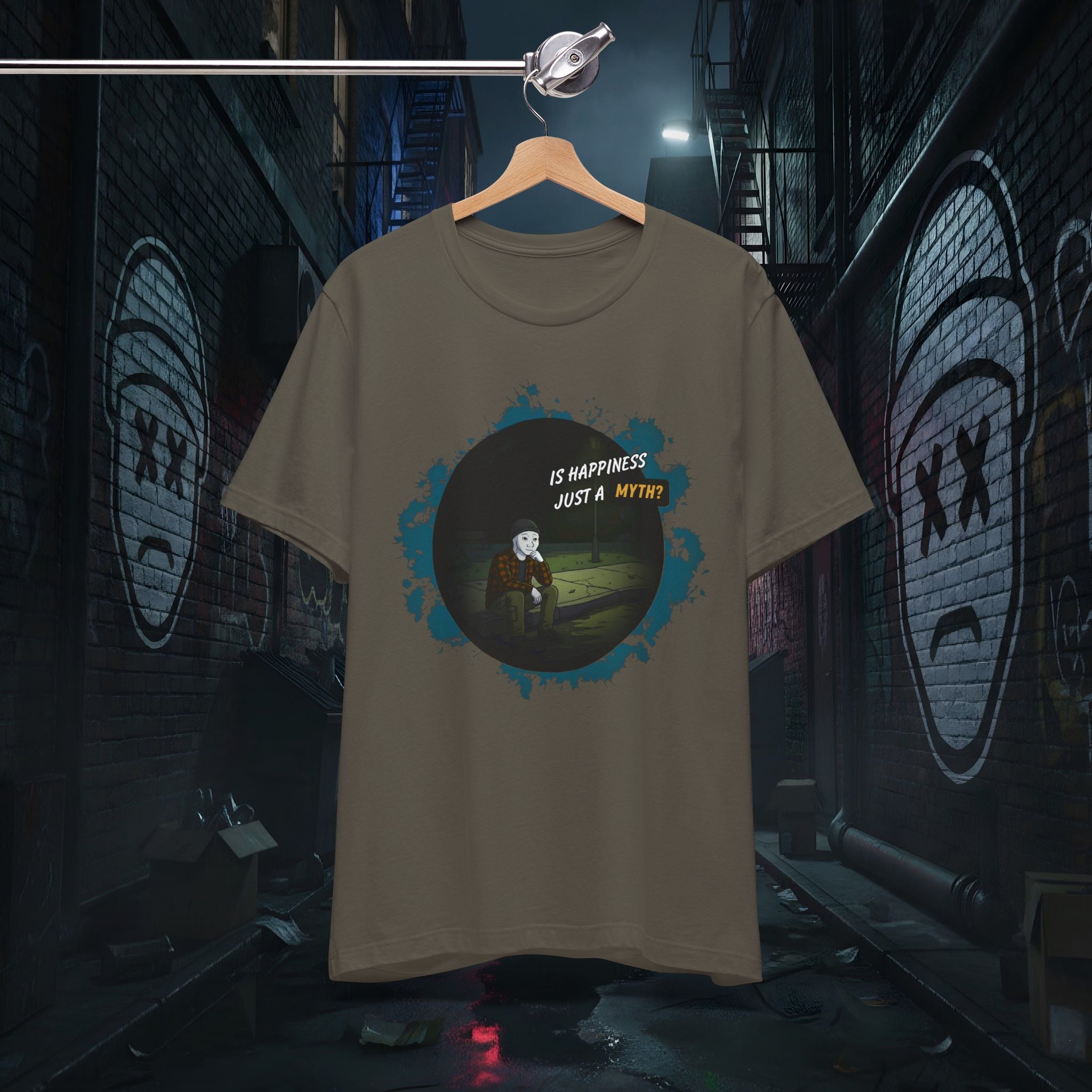 Is Happiness Just A Myth? - Premium Graphic Tee