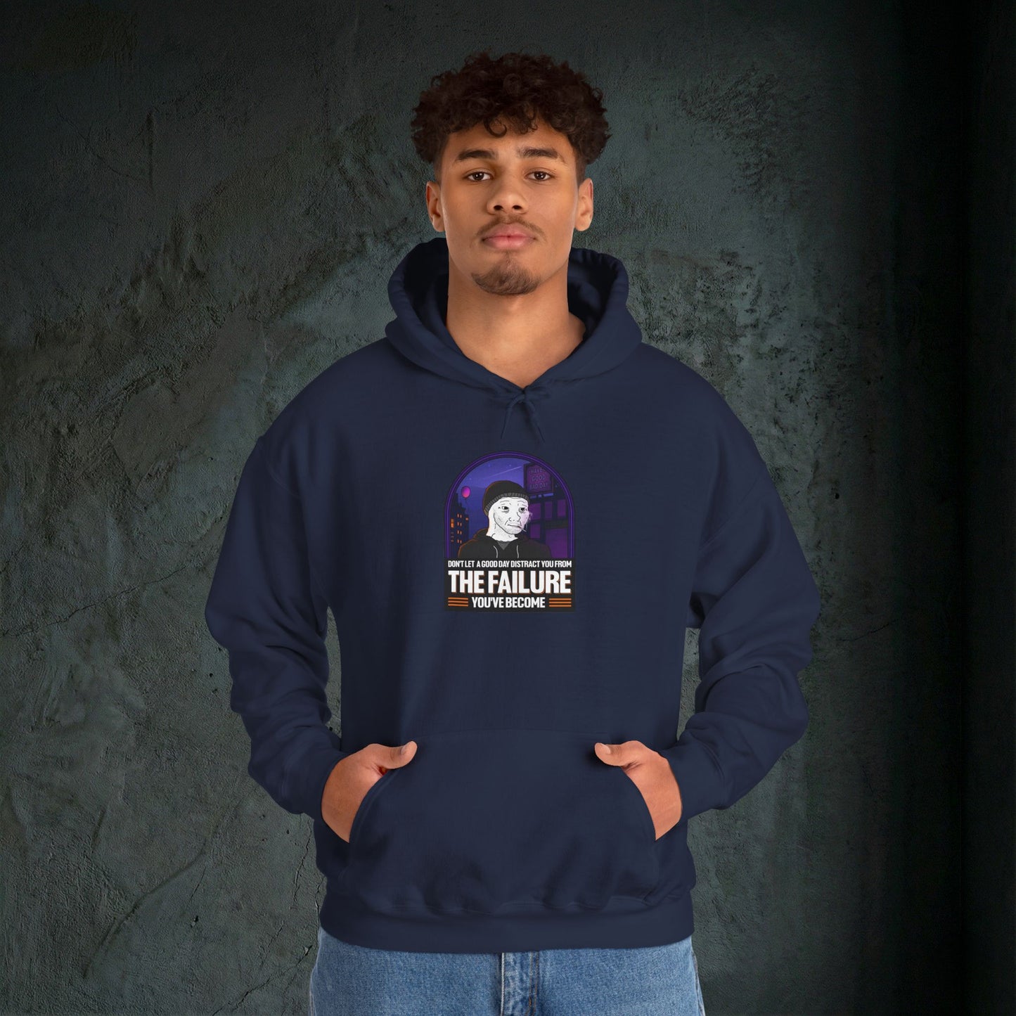 The Failure - Premium Graphic Hoodie (Doomer Aesthetic)