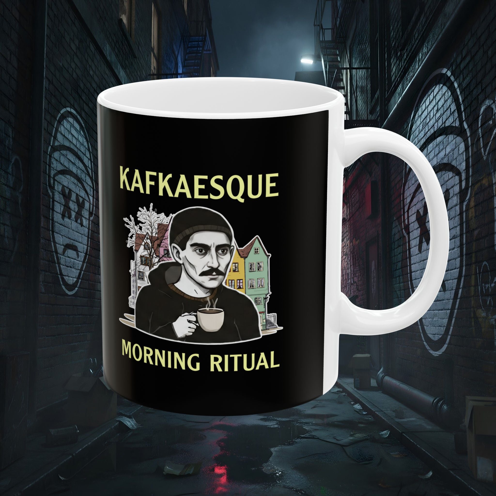 Kafkaesque Morning Ritual Mug