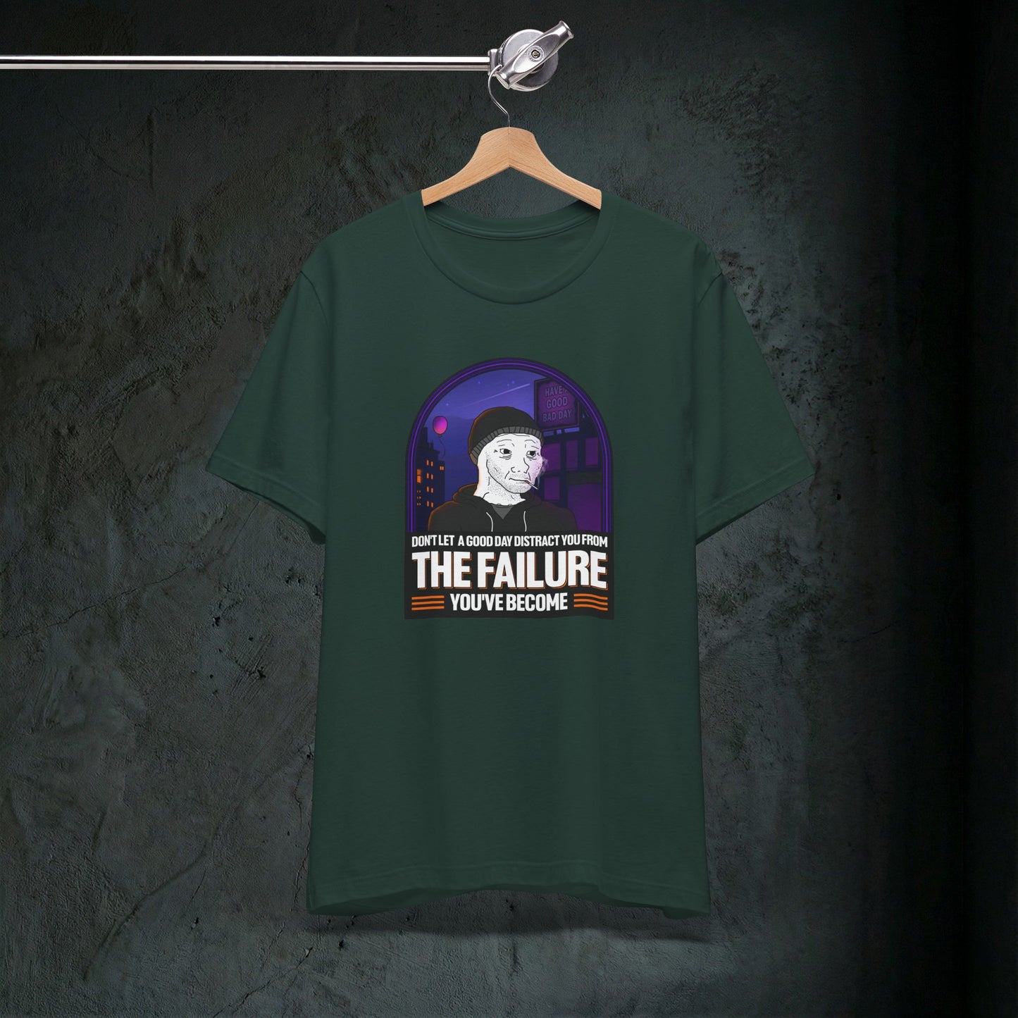 The Failure - Premium Graphic Tee (Doomer Aesthetic)