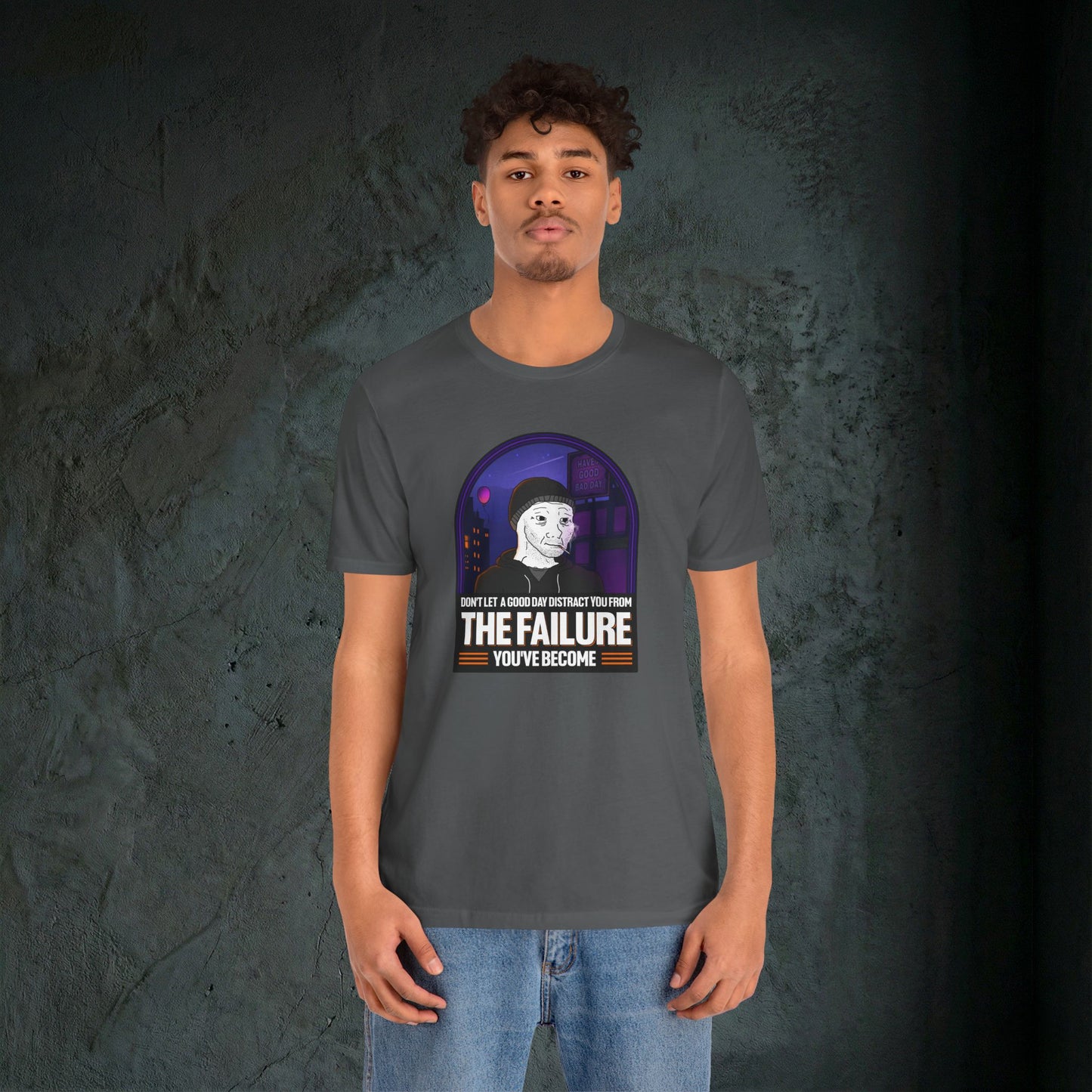 The Failure - Premium Graphic Tee (Doomer Aesthetic)