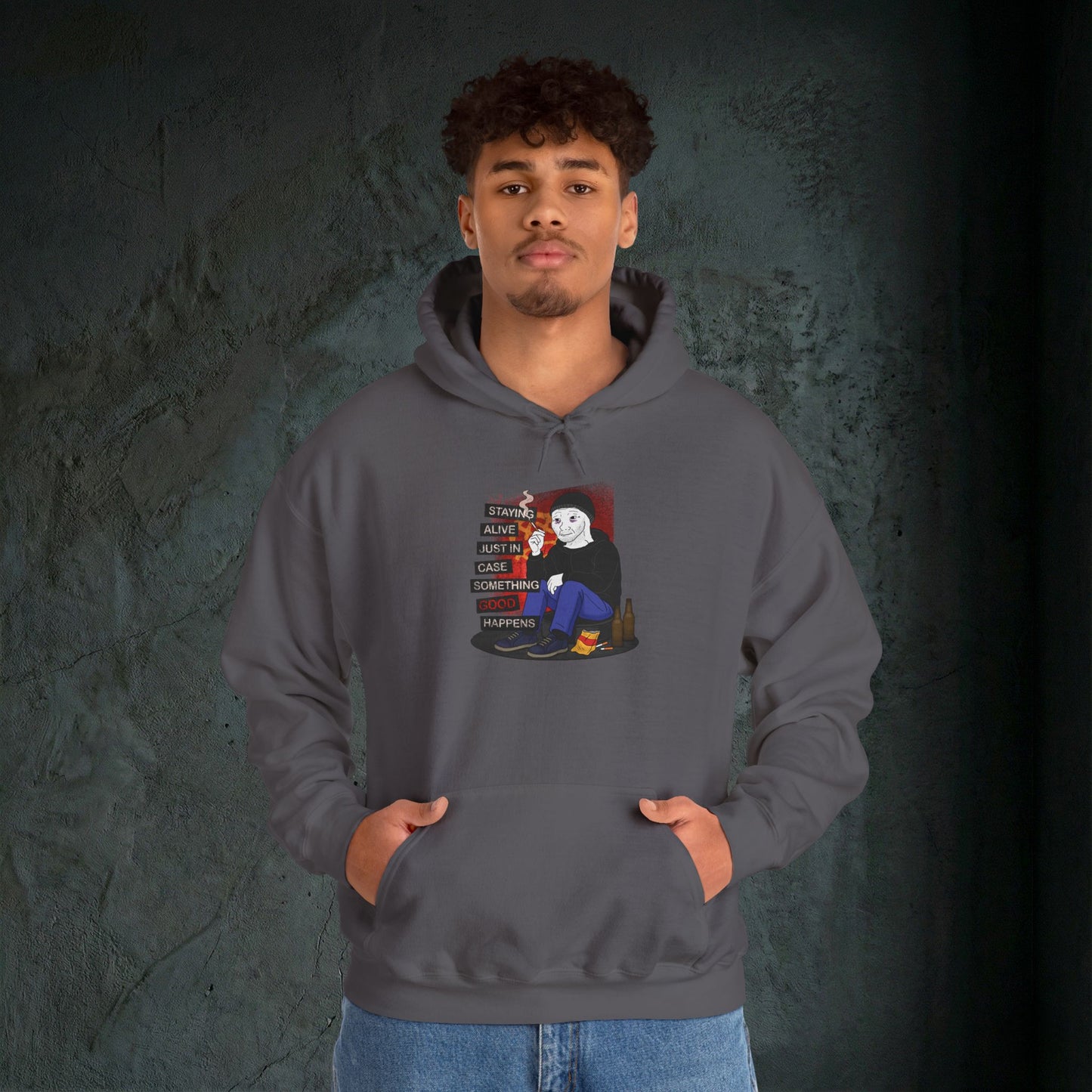 The Survival Instinct Premium Graphic Hoodie