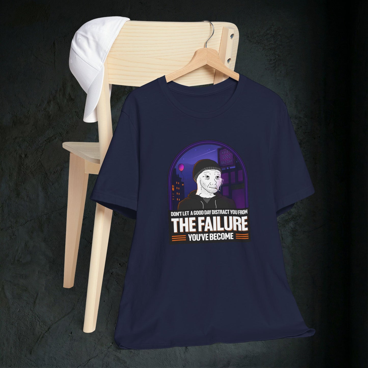The Failure - Premium Graphic Tee (Doomer Aesthetic)