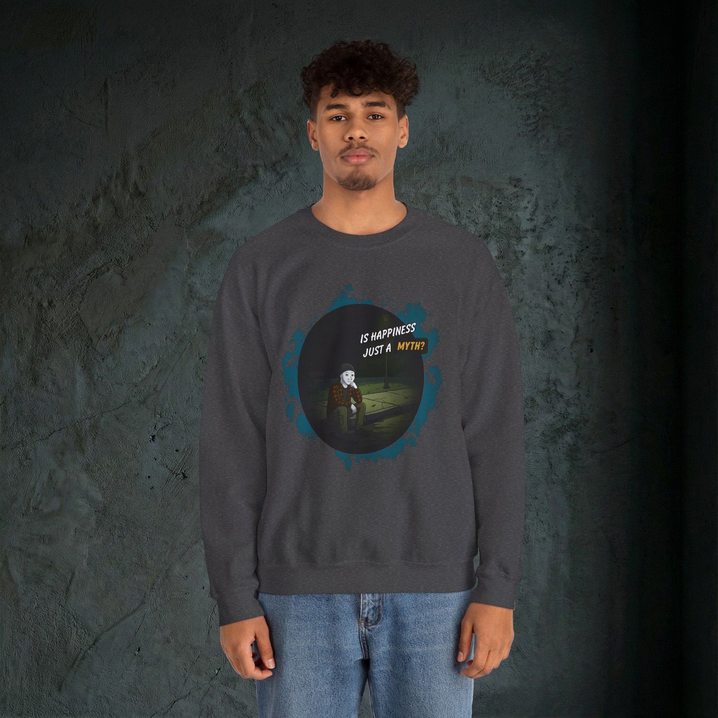 Is Happiness Just A Myth? - Graphic Sweatshirt
