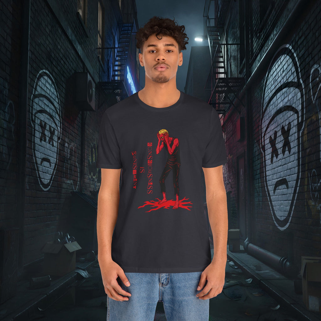 Consciousness Is Punishment - Dark Graphic Tee