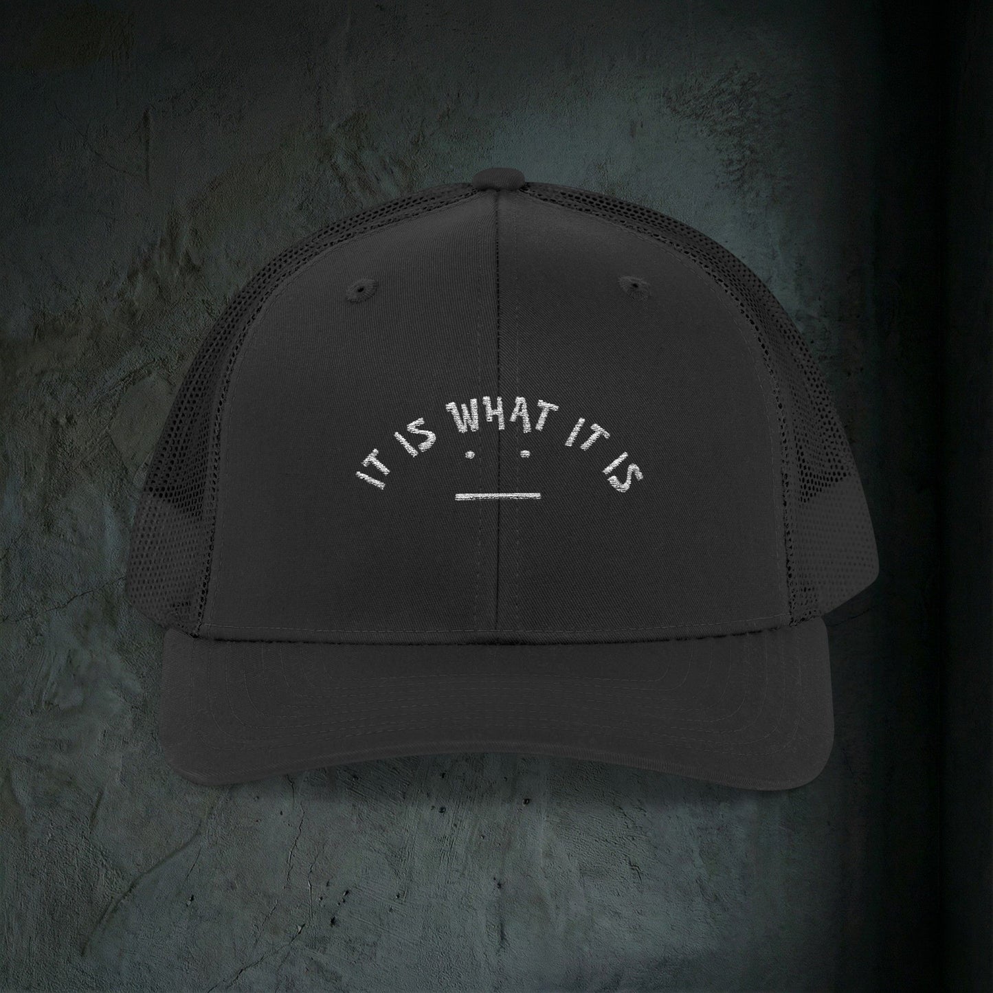 'It Is What It Is' Snapback Trucker Cap