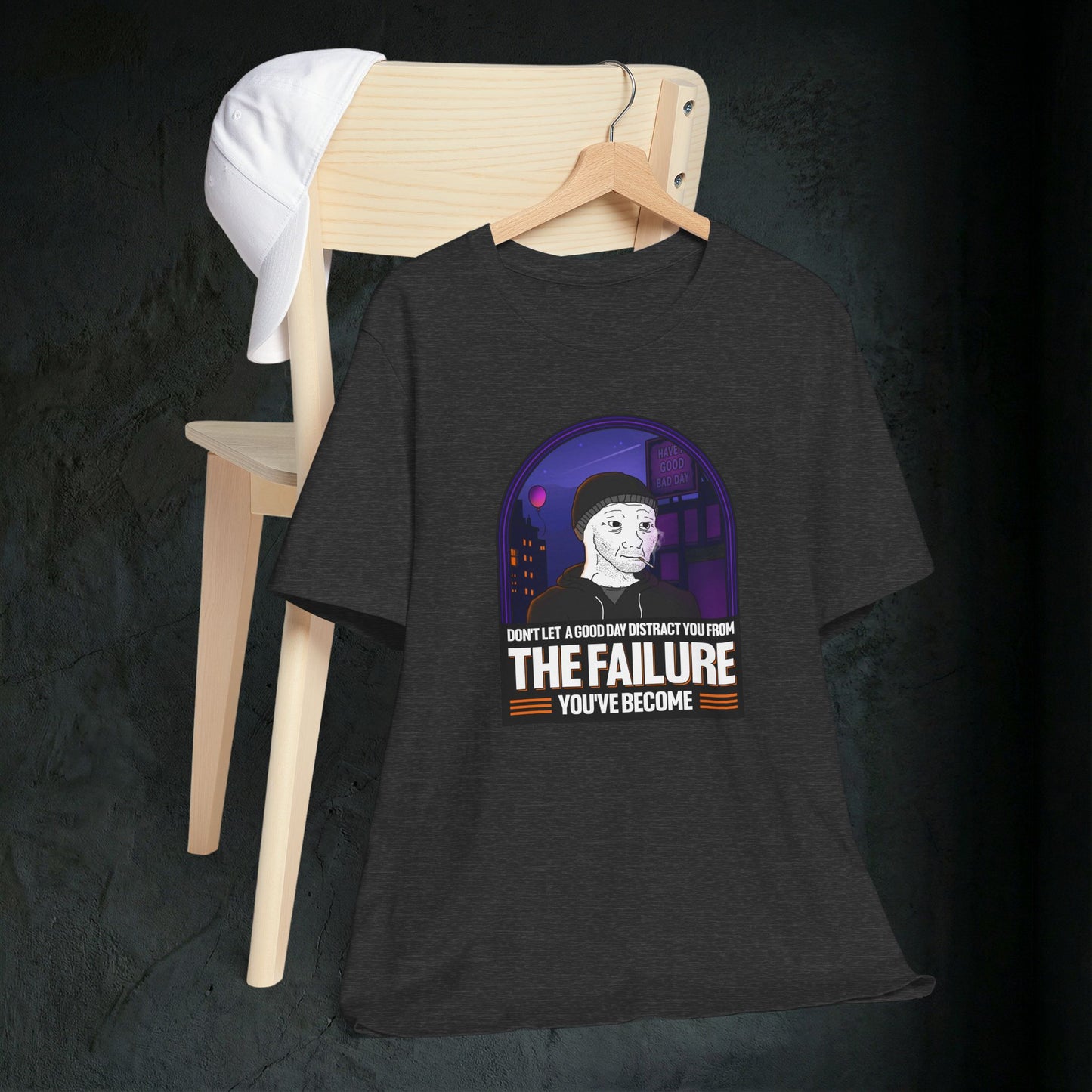 The Failure - Premium Graphic Tee (Doomer Aesthetic)