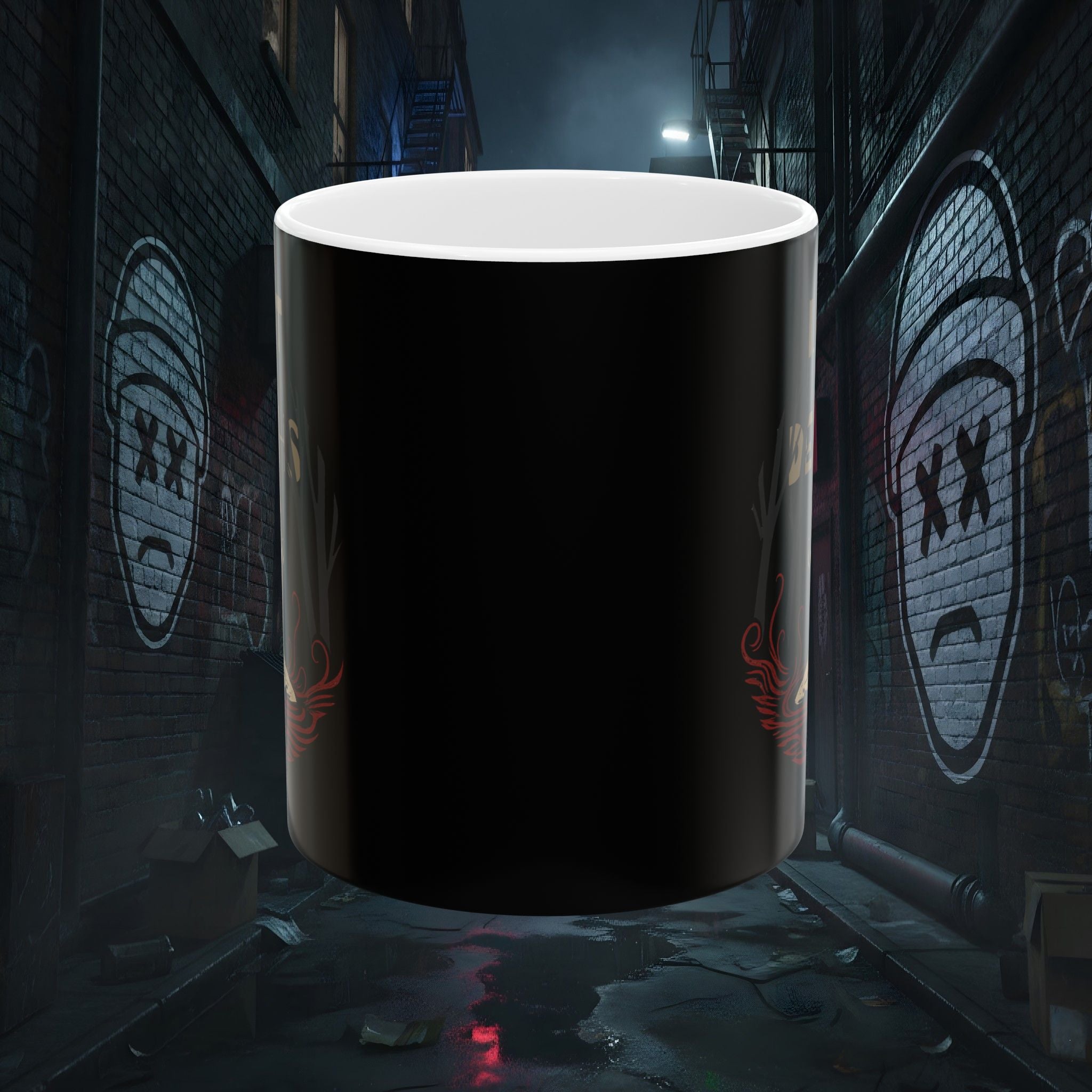 Lost Depths Dark Ceramic Mug