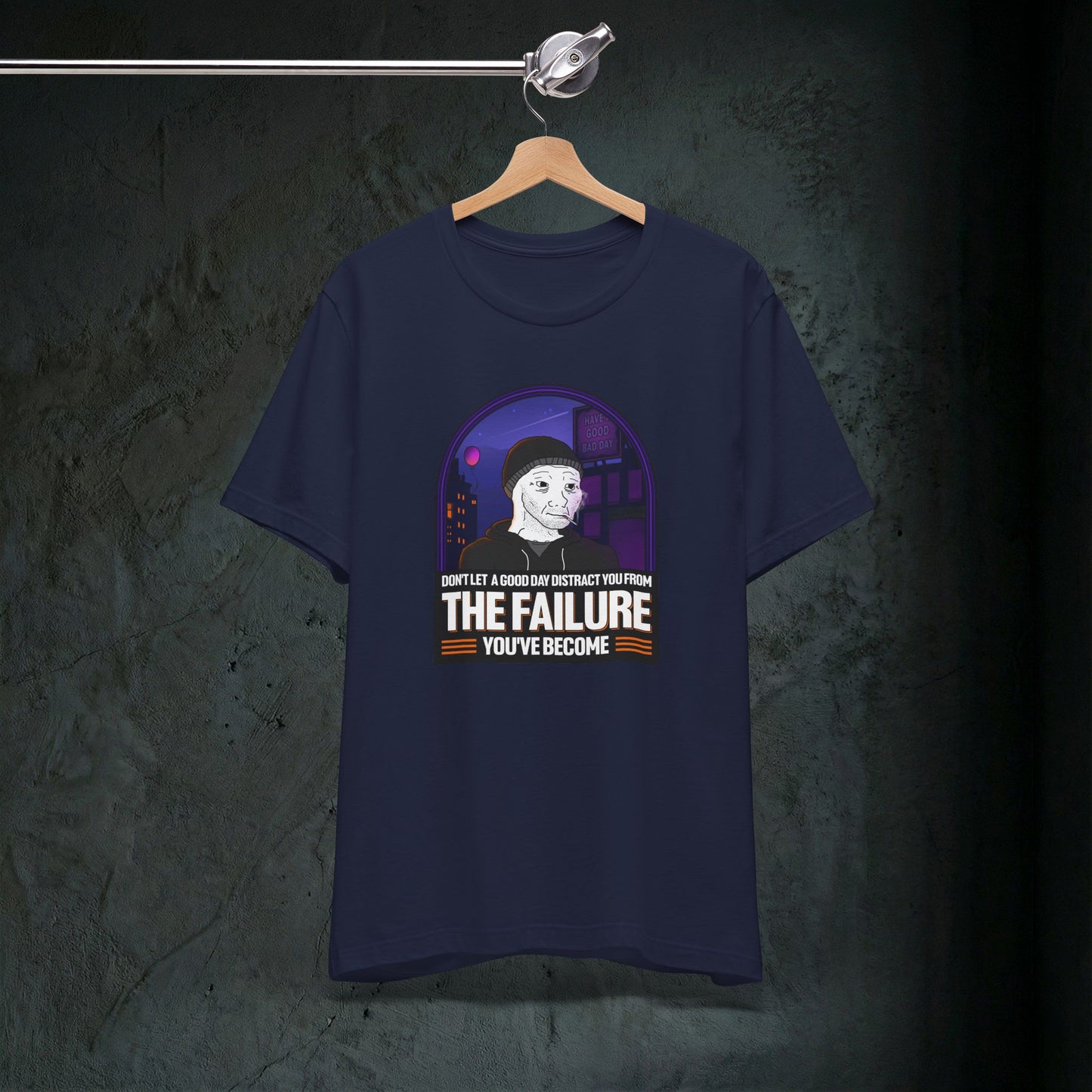 The Failure - Premium Graphic Tee (Doomer Aesthetic)