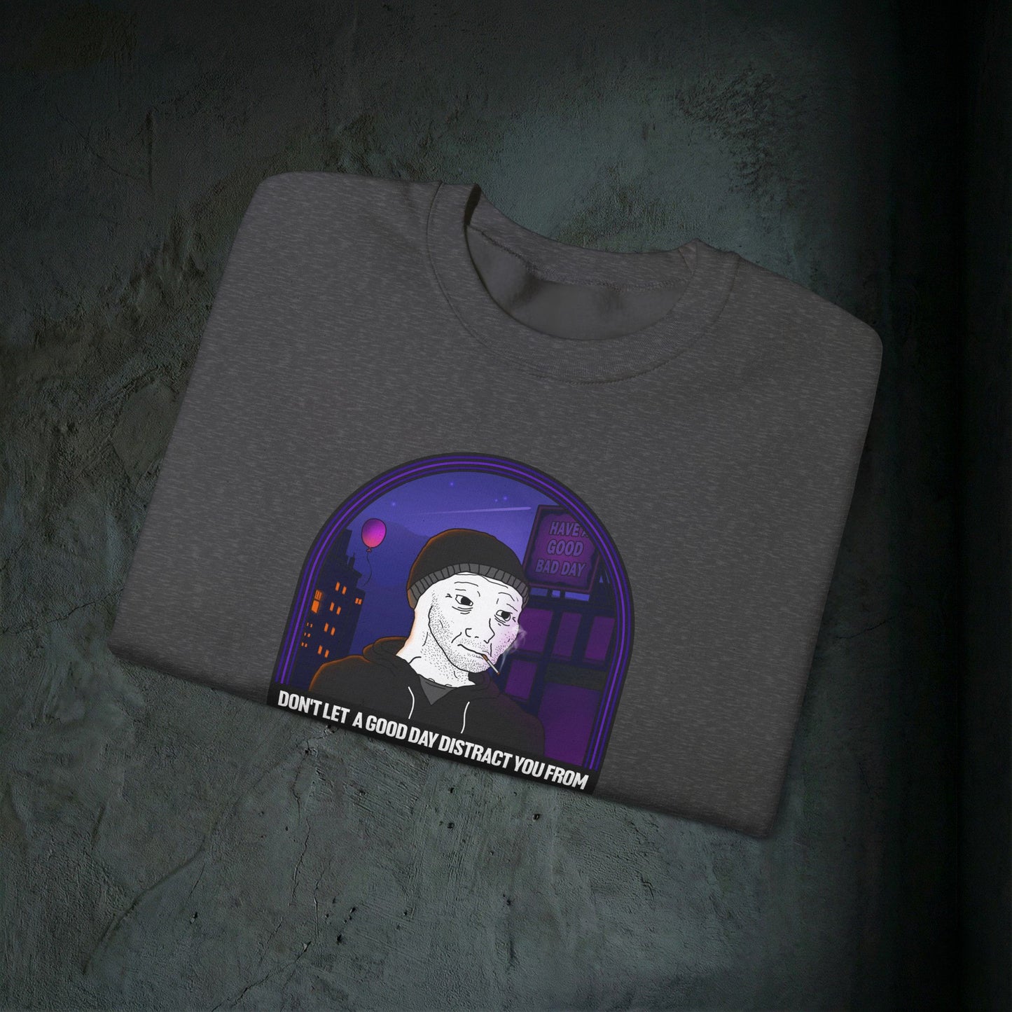 The Failure - Graphic Sweatshirt (Doomer Aesthetic)