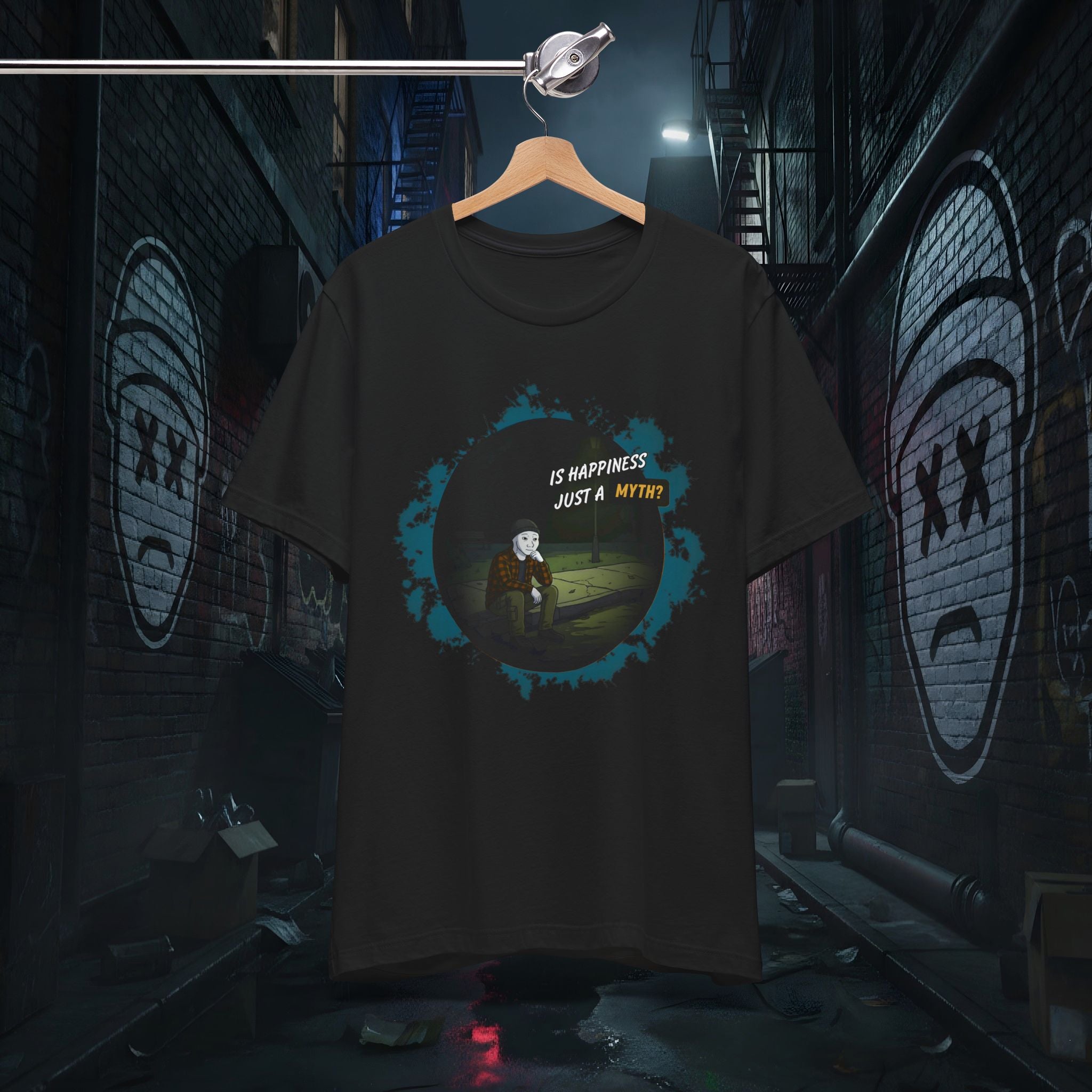 Is Happiness Just A Myth? - Premium Graphic Tee