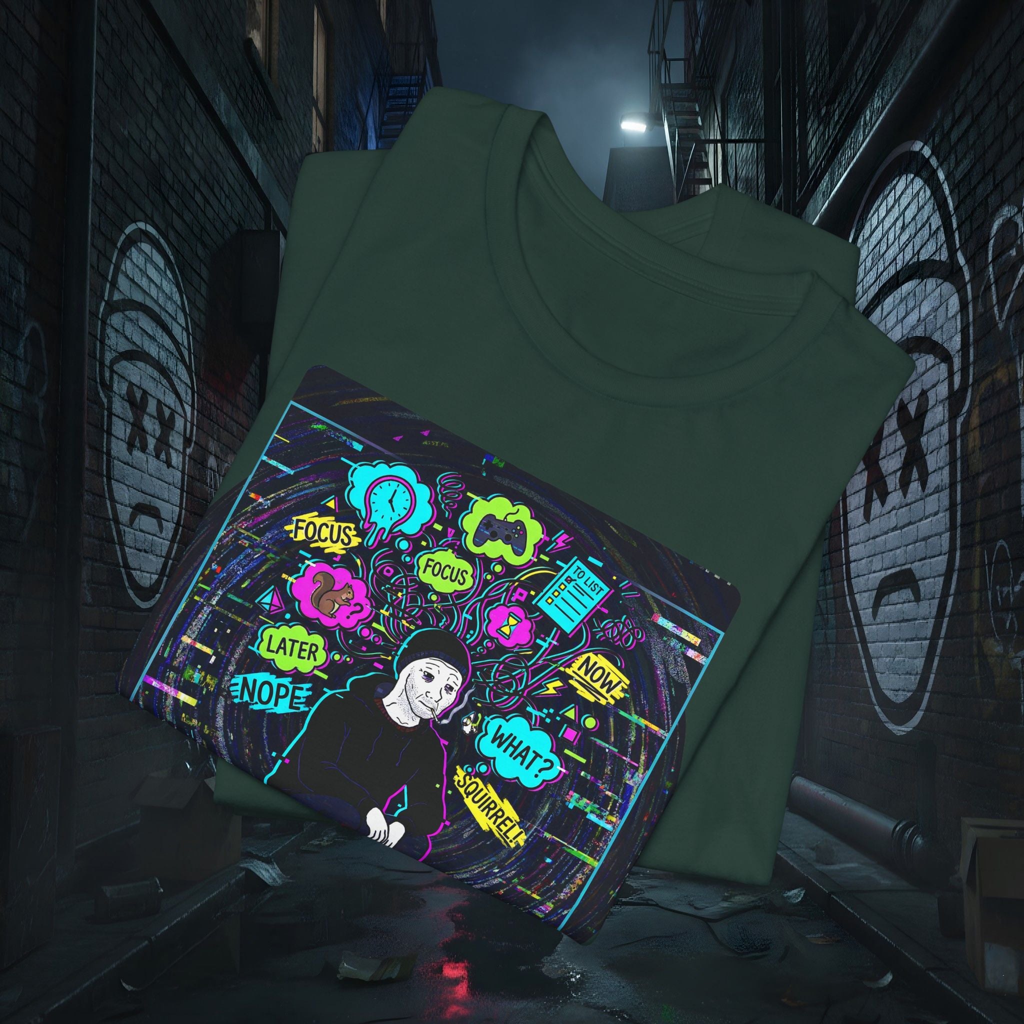 ADHD Executive Dysfunction - Premium Graphic Tee