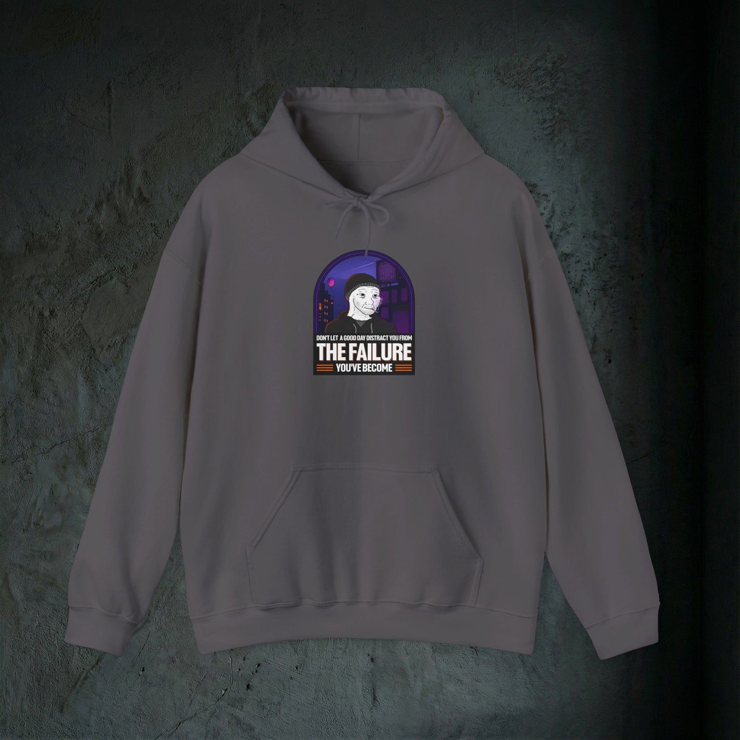 The Failure - Premium Graphic Hoodie (Doomer Aesthetic)