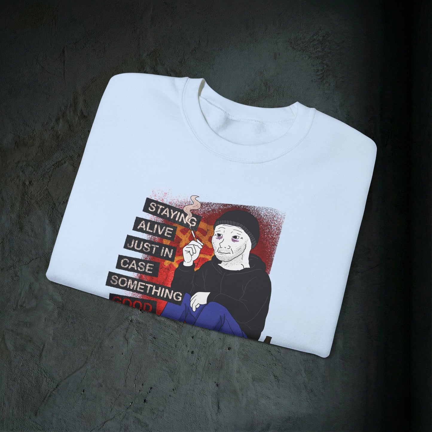 The Survival Instinct Graphic Sweatshirt